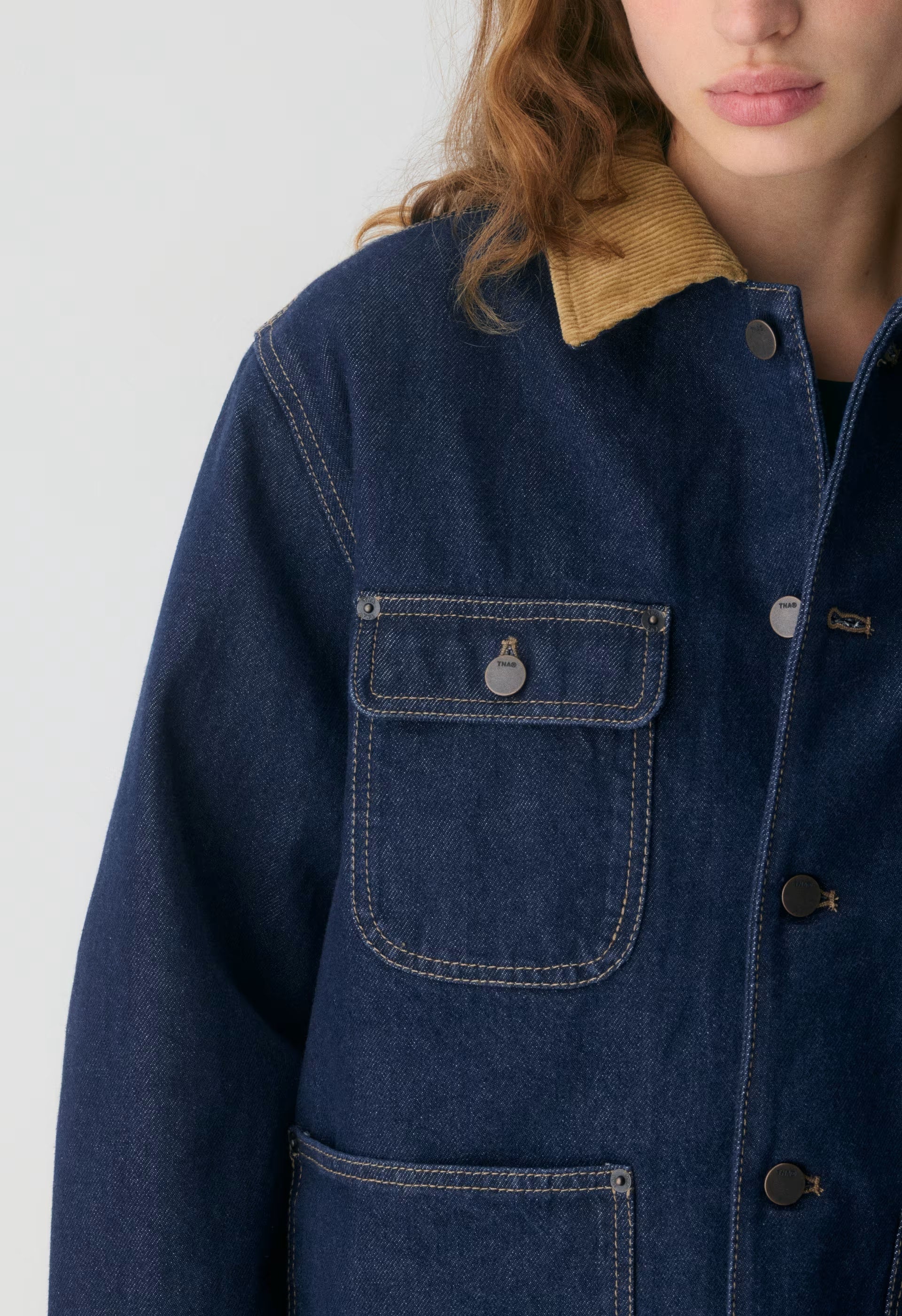 Barnett Chore Jacket - NO-STRESS MEDIUM BLUE
