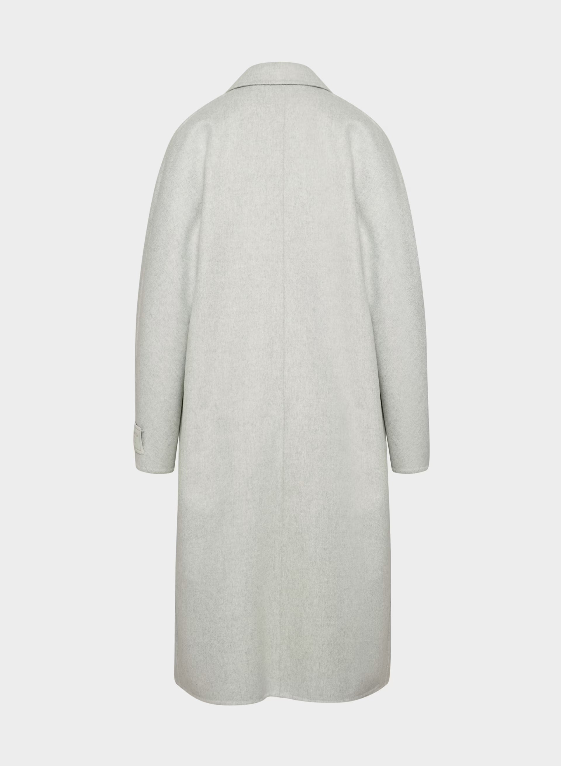 The Slouch™ Double-Faced Coat - Luxe (Re)Wool - HEATHER LIGHT GREY
