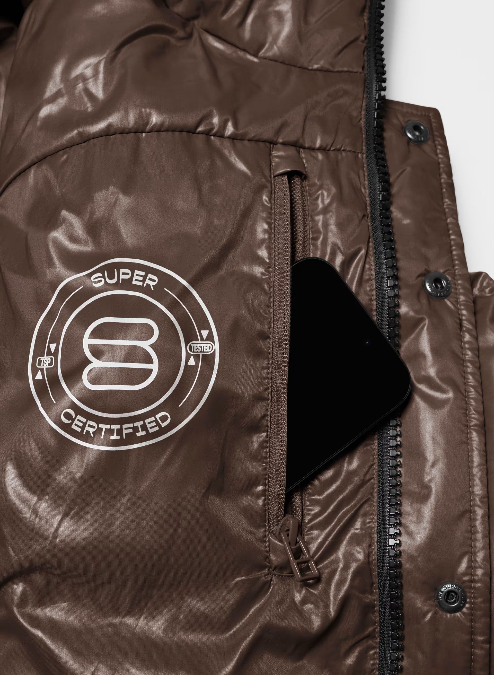 The Super Puff™ - Hi-Gloss - RICH MOCHA BROWN