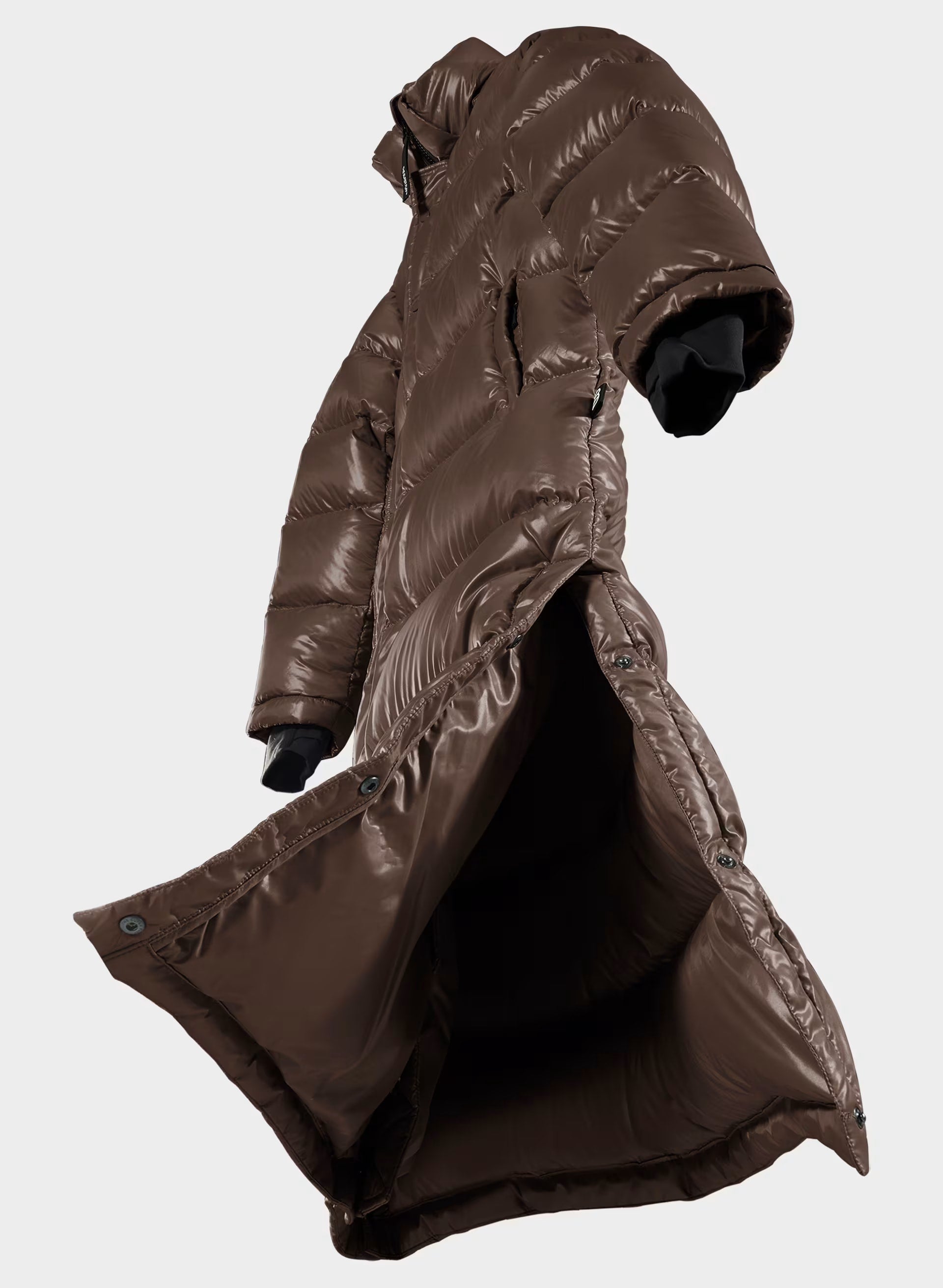 The Super Puff™ Long - Hi-Gloss - RICH MOCHA BROWN