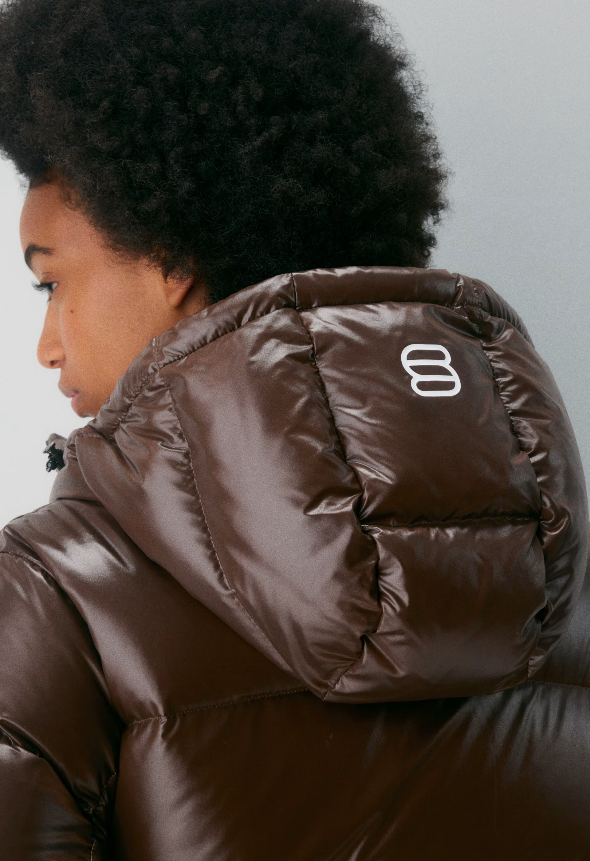 The Super Puff™ Long - Hi-Gloss - RICH MOCHA BROWN