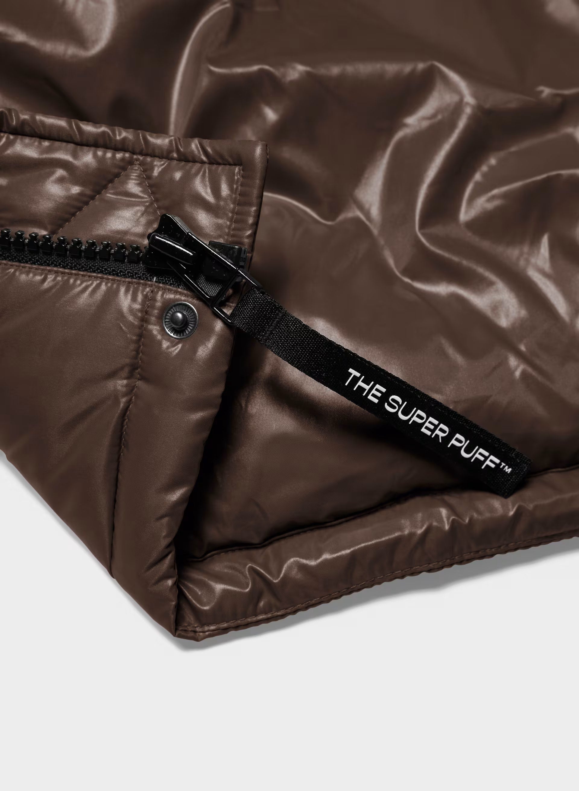 The Super Puff™ Vest - Hi-Gloss - RICH MOCHA BROWN
