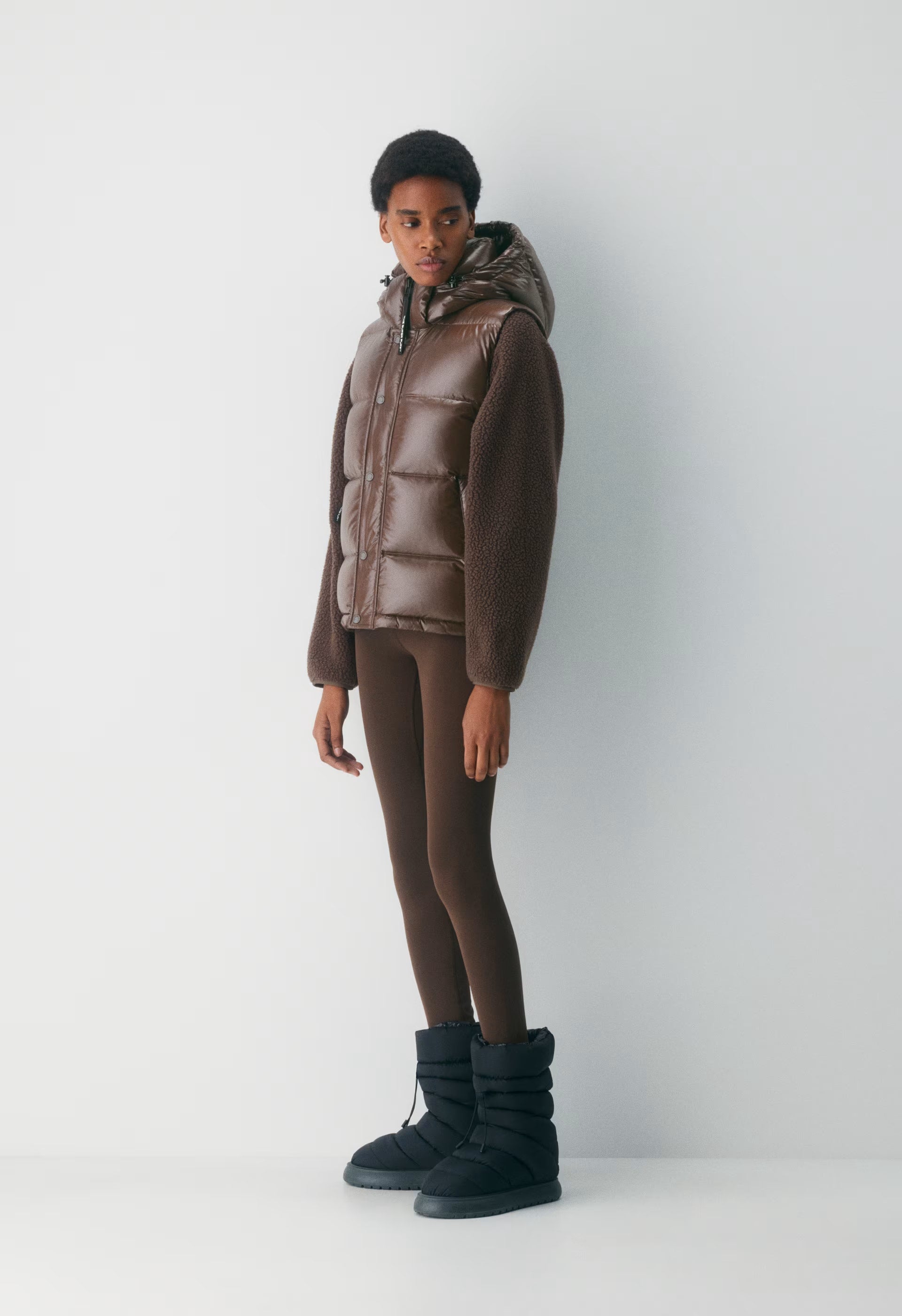The Super Puff™ Vest - Hi-Gloss - RICH MOCHA BROWN