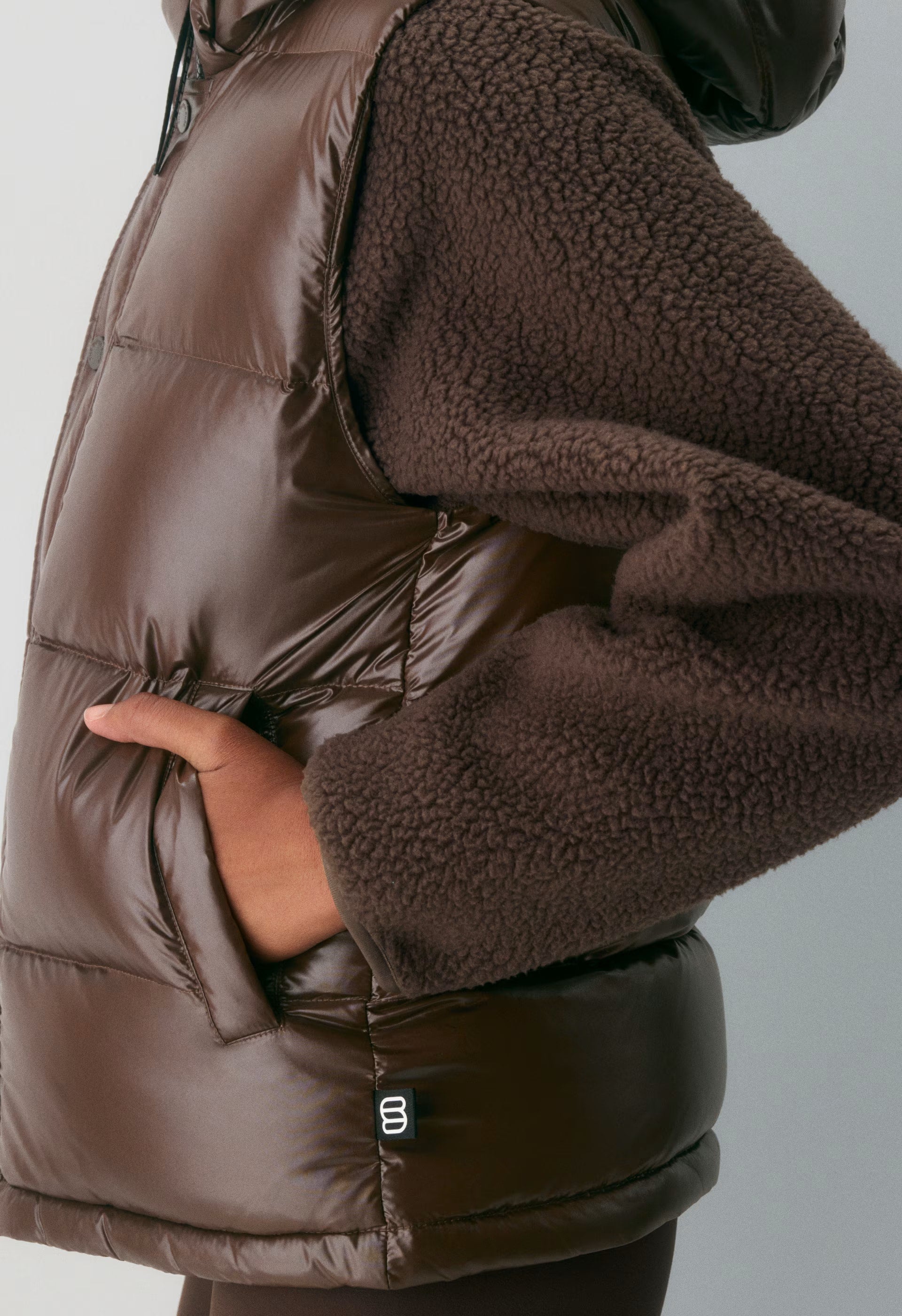 The Super Puff™ Vest - Hi-Gloss - RICH MOCHA BROWN