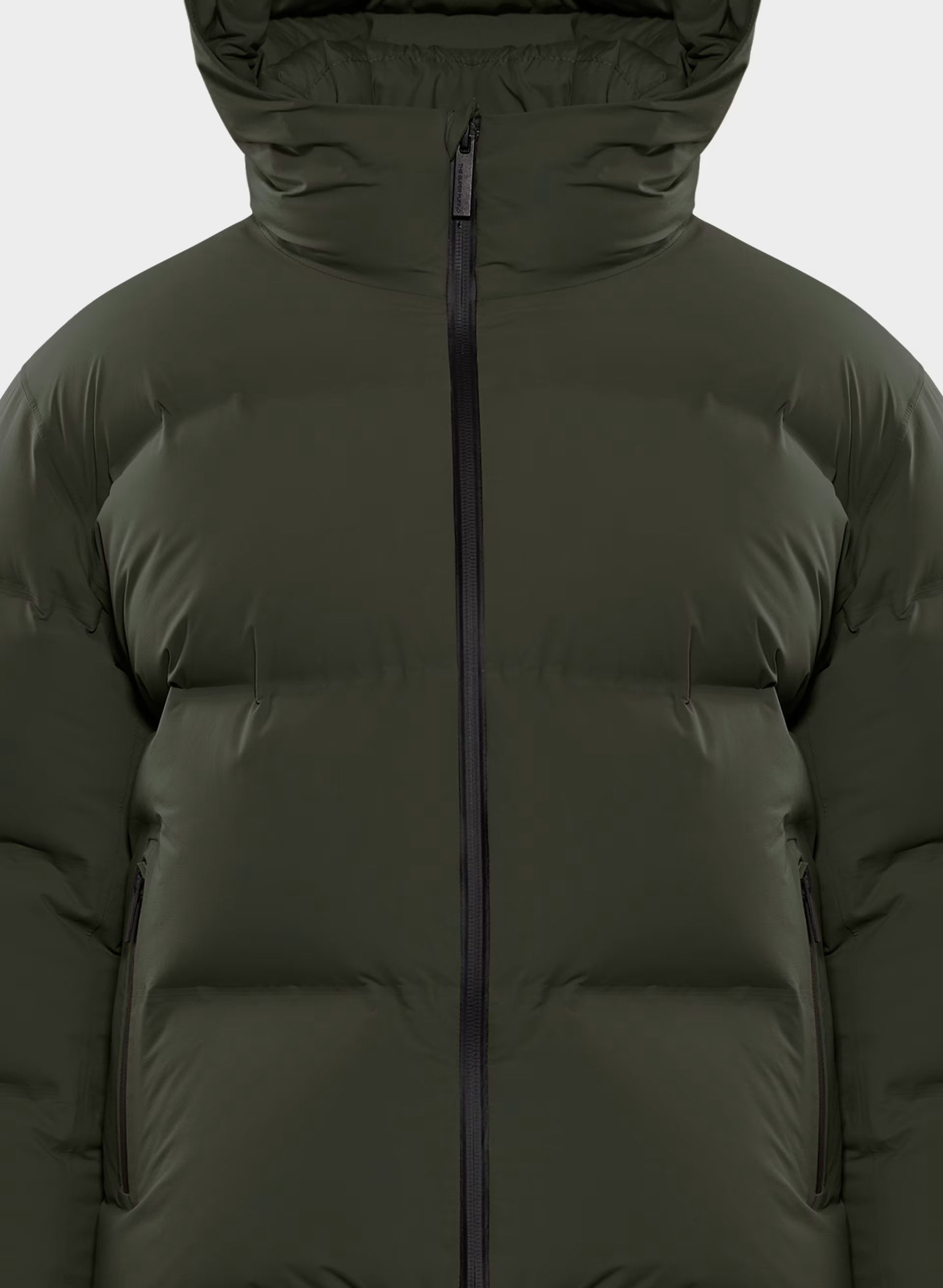 The Super Puff₂O™ Shorty - Rainstop™ - FLINT GREEN