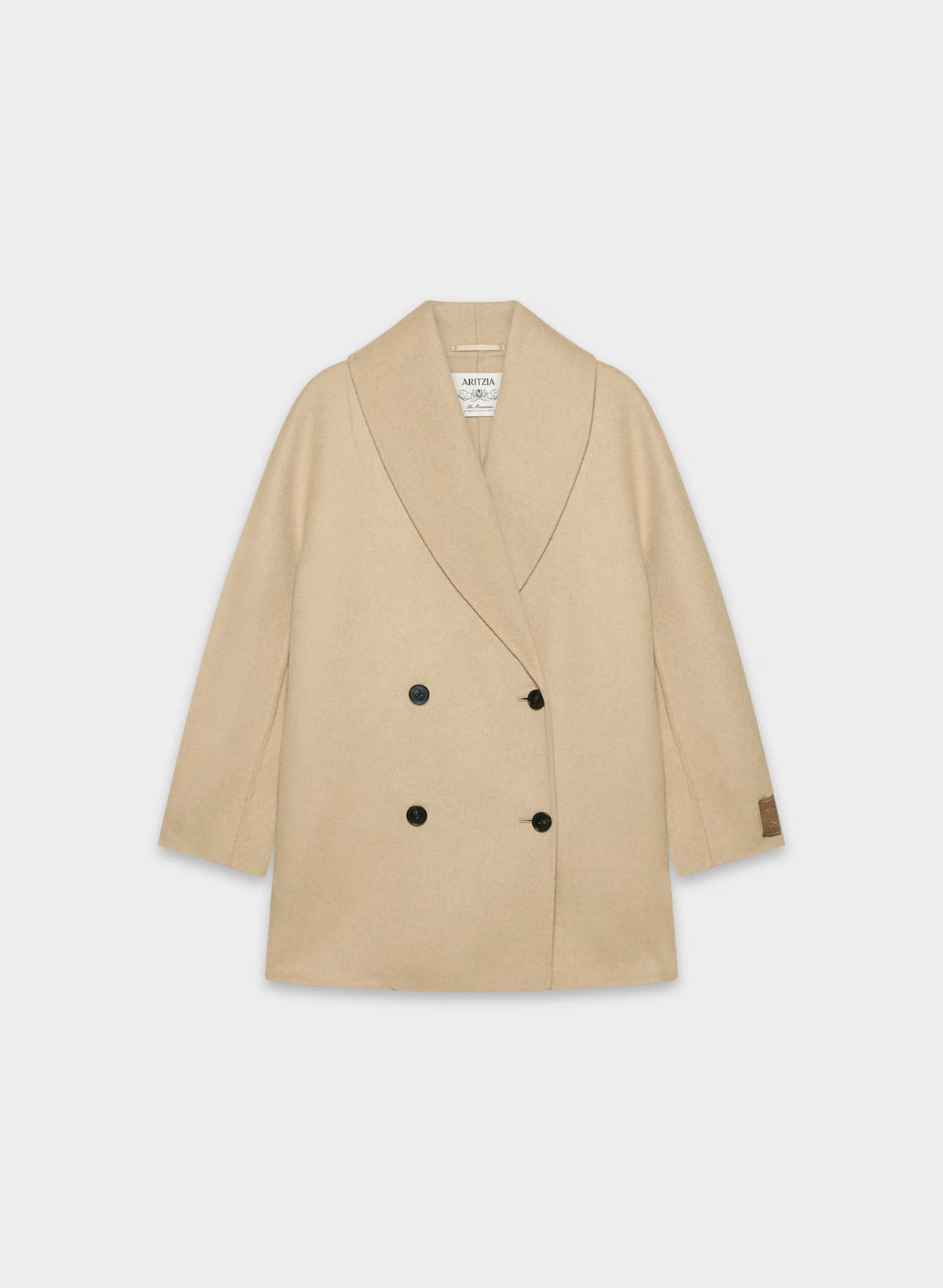 The Mezzanine Double-Faced Coat - Luxe (Re)Wool - GOLD CAMEL