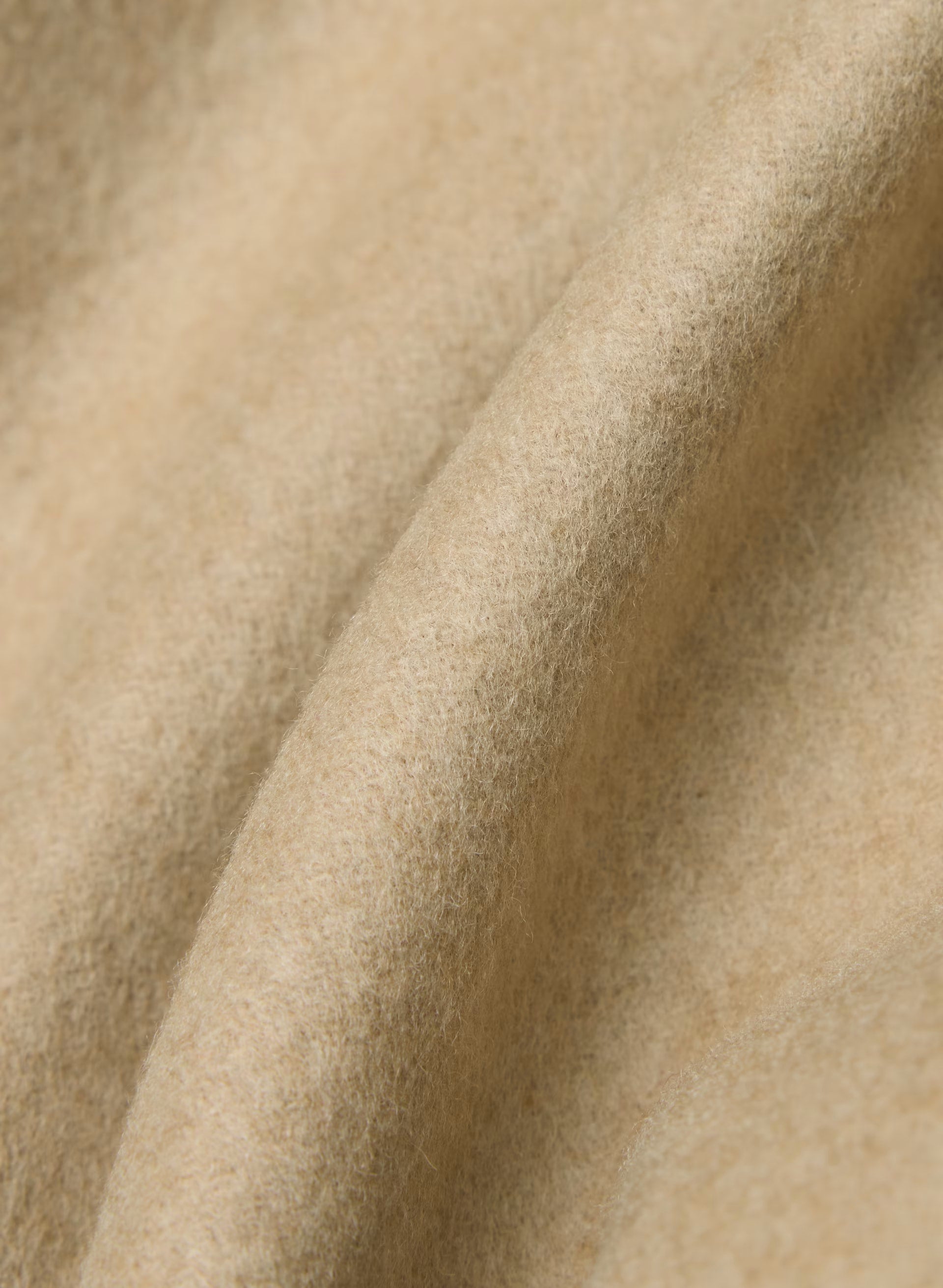 The Mezzanine Double-Faced Coat - Luxe (Re)Wool - GOLD CAMEL