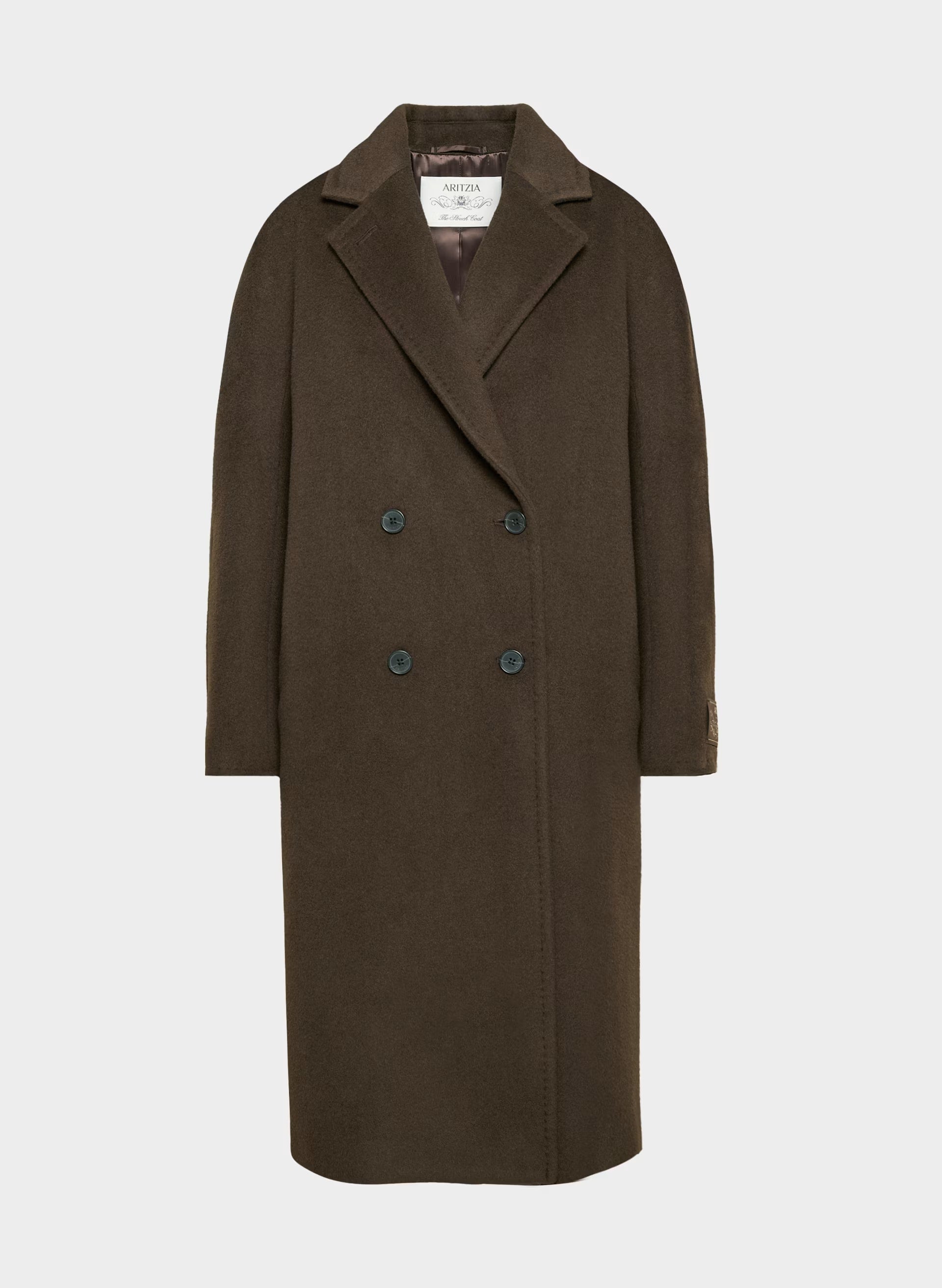 The Slouch™ Coat - (Re)Camel Wool - BURNT CEDAR
