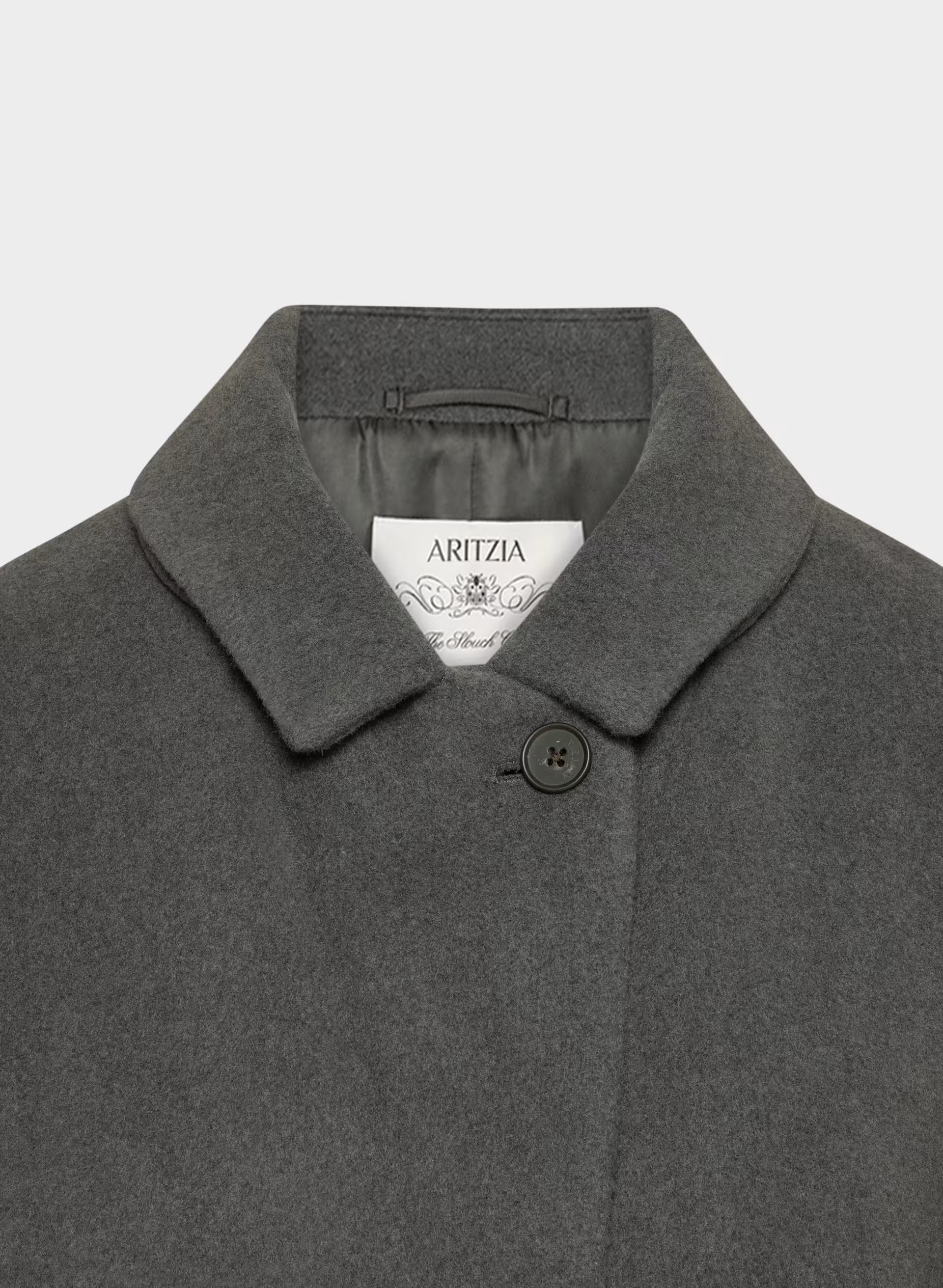 The Only Coat - Soft Wool Cashmere - HEATHER CHARCOAL