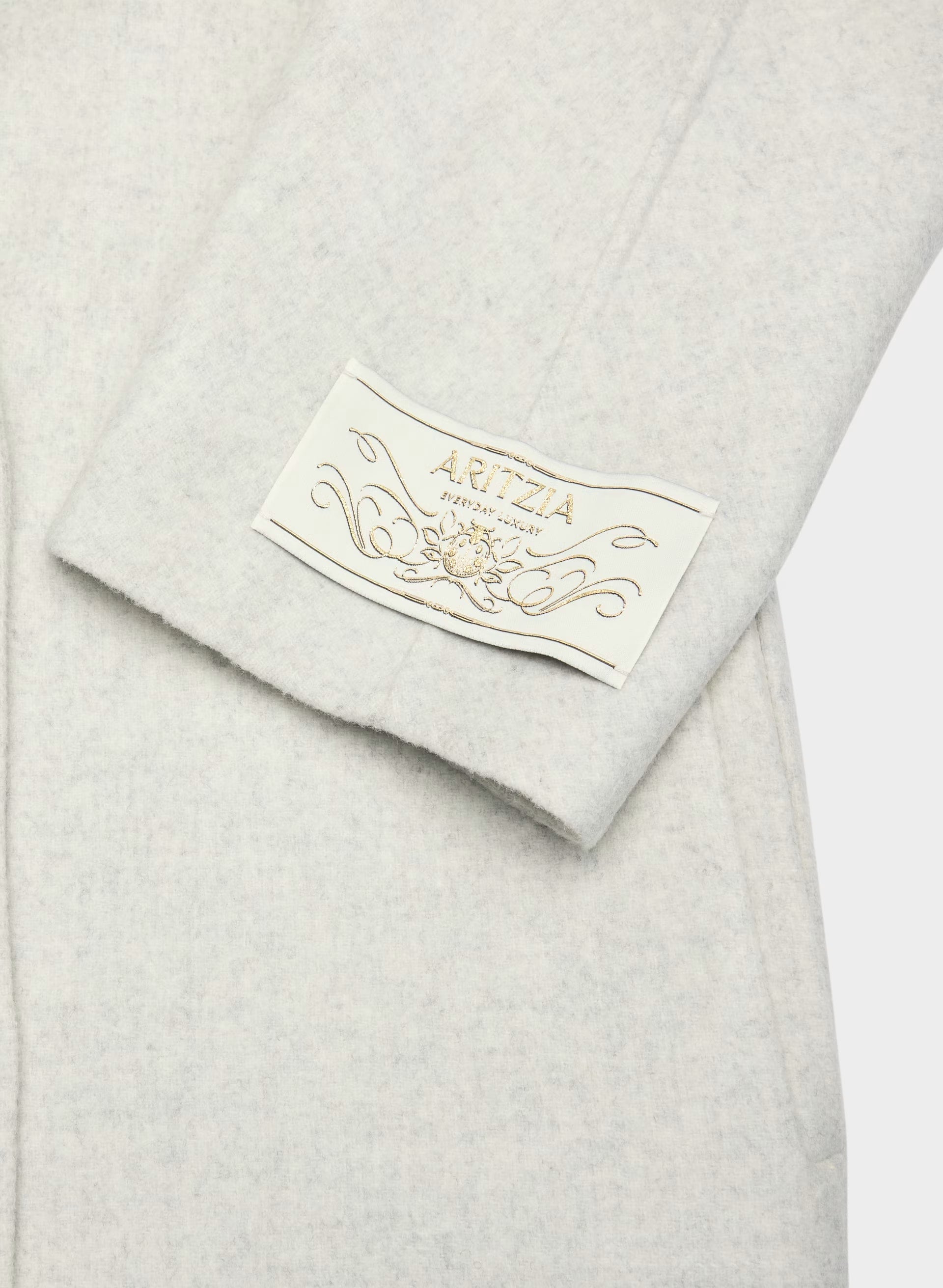 The Slouch™ Double-Faced Coat - Luxe (Re)Wool - HEATHER CARRARA GREY