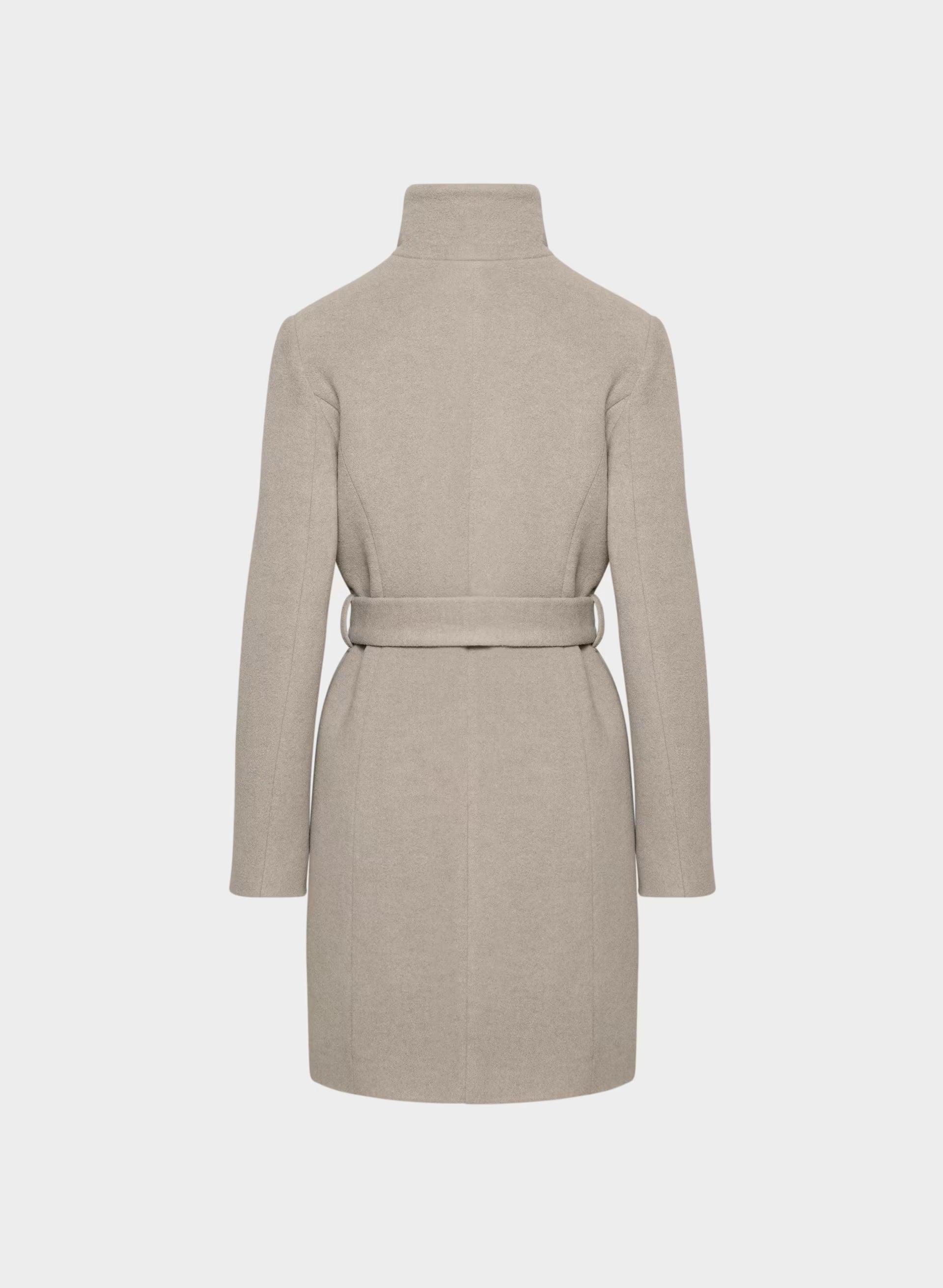 The Connor Coat - Soft Wool Cashmere - HEATHER WARM TAUPE