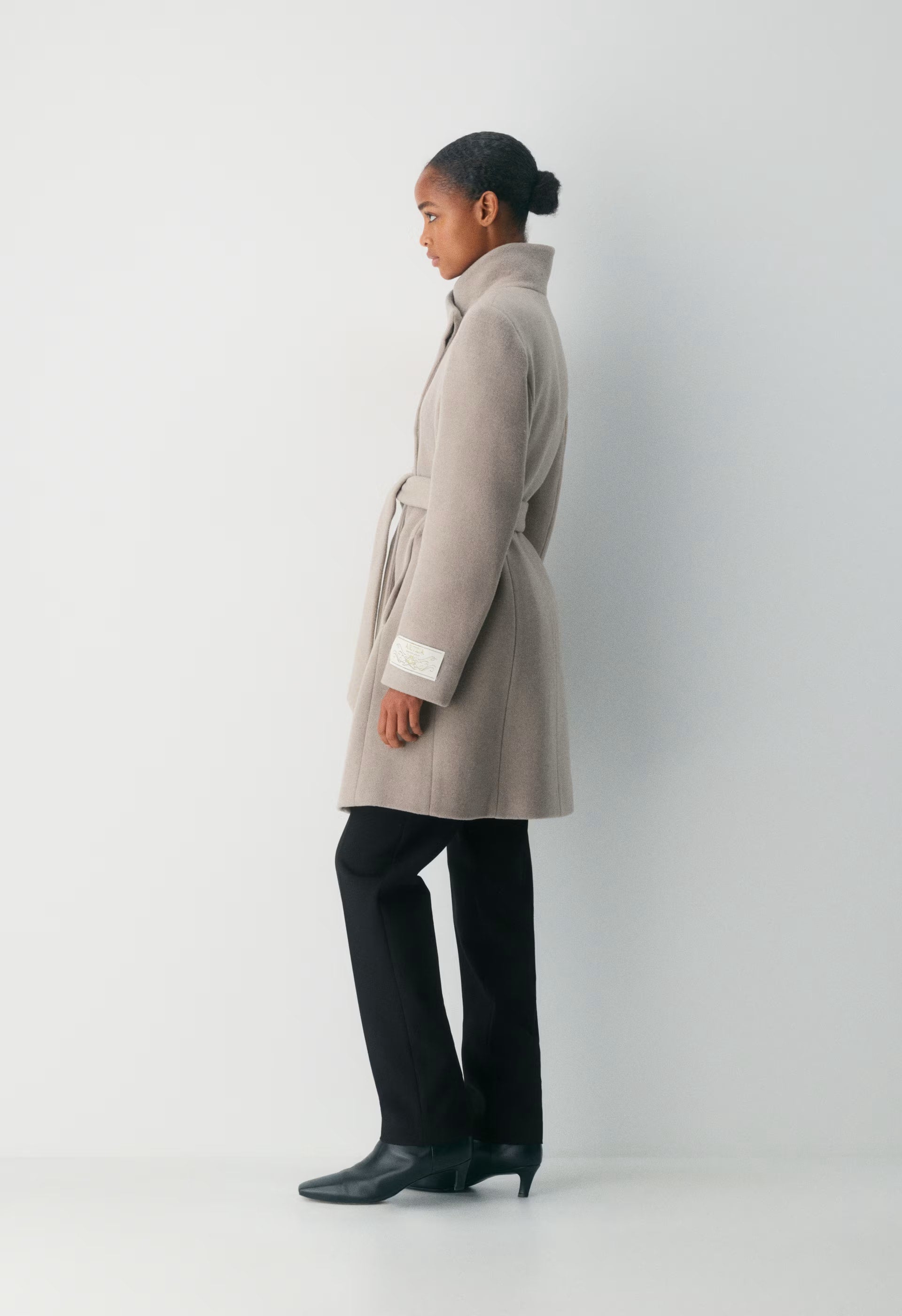 The Connor Coat - Soft Wool Cashmere - HEATHER WARM TAUPE