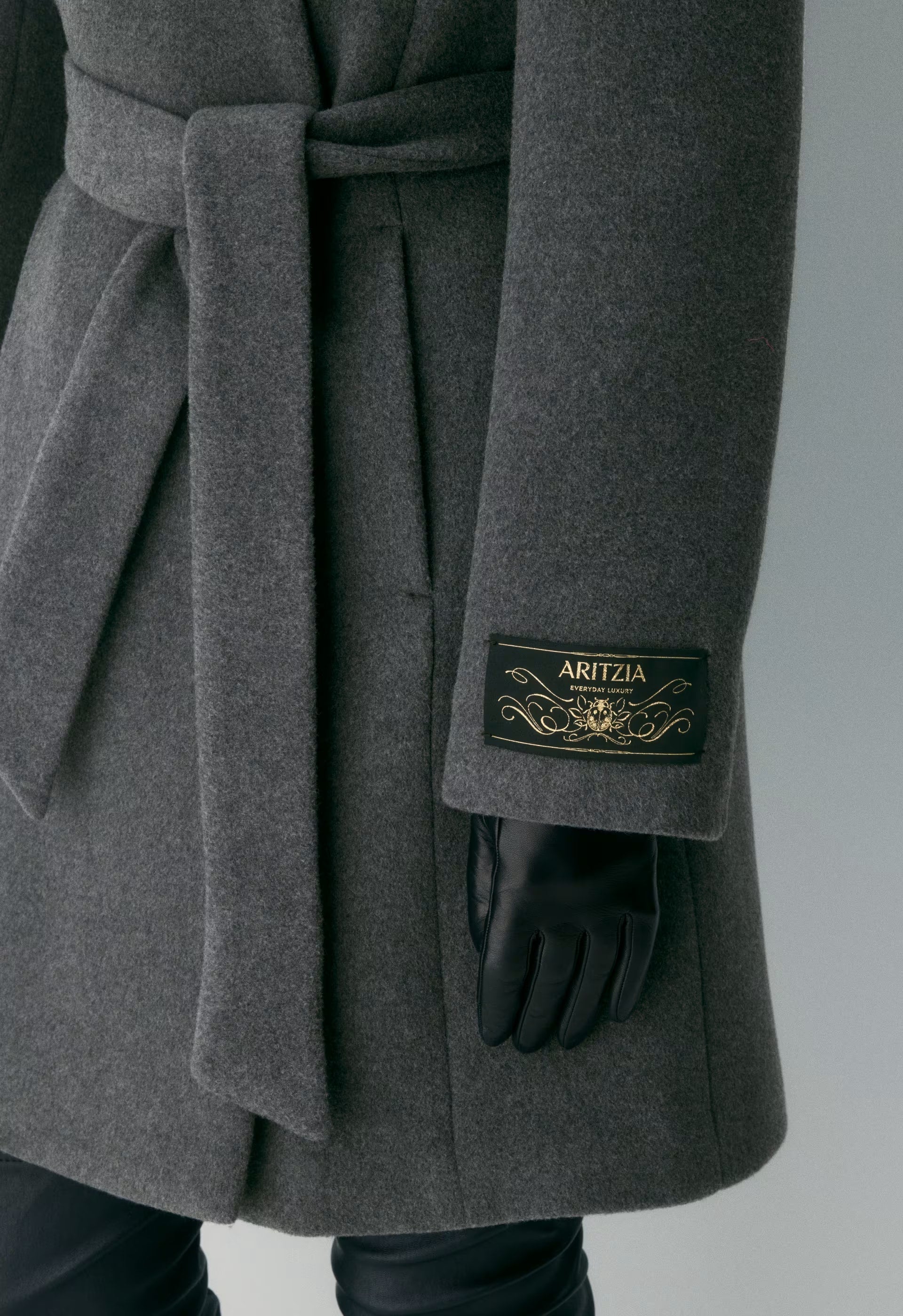 The Connor Coat - Soft Wool Cashmere - HEATHER CHARCOAL