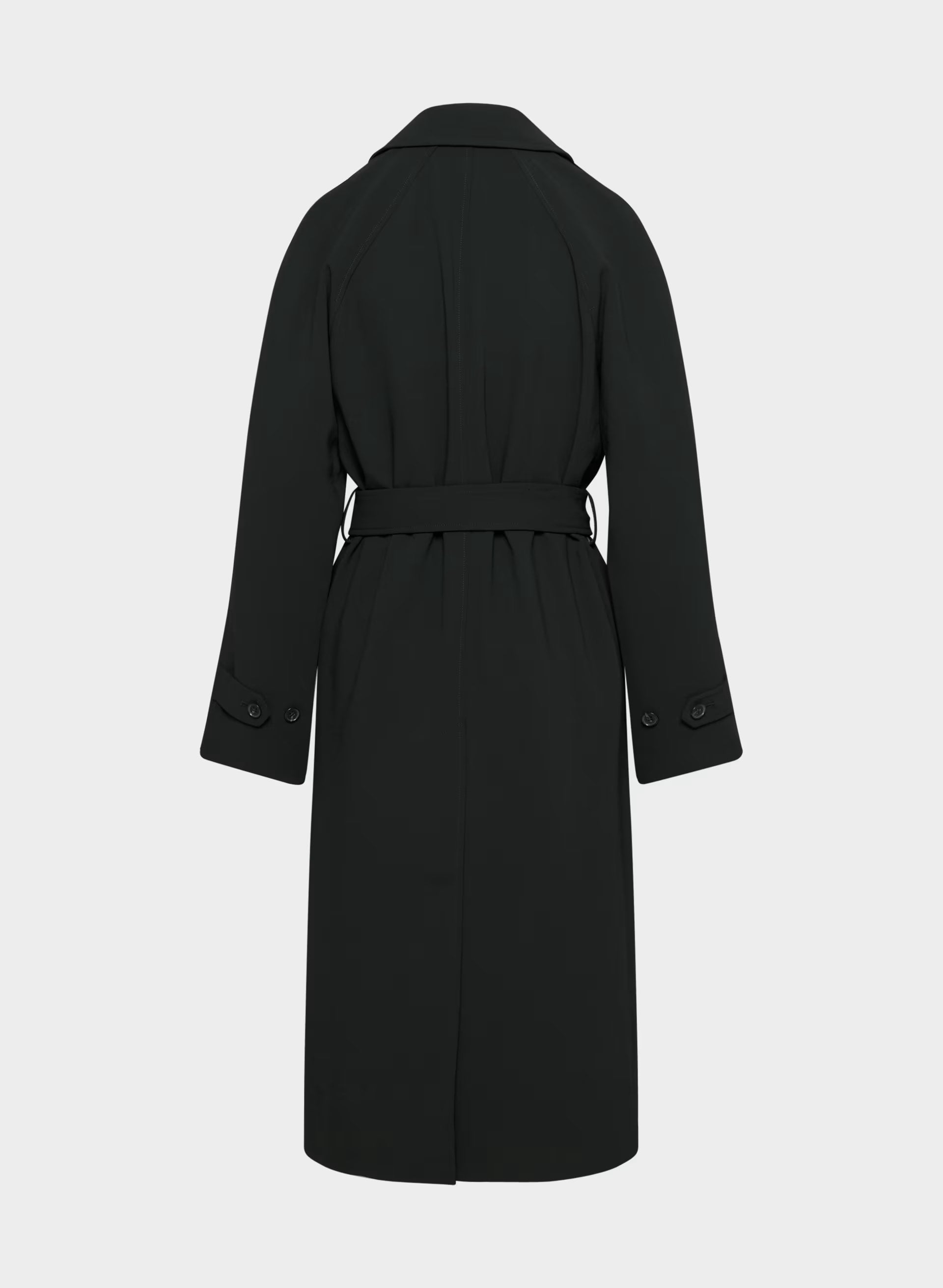 The Splendor Trench Coat - Crepette™ - BLACK