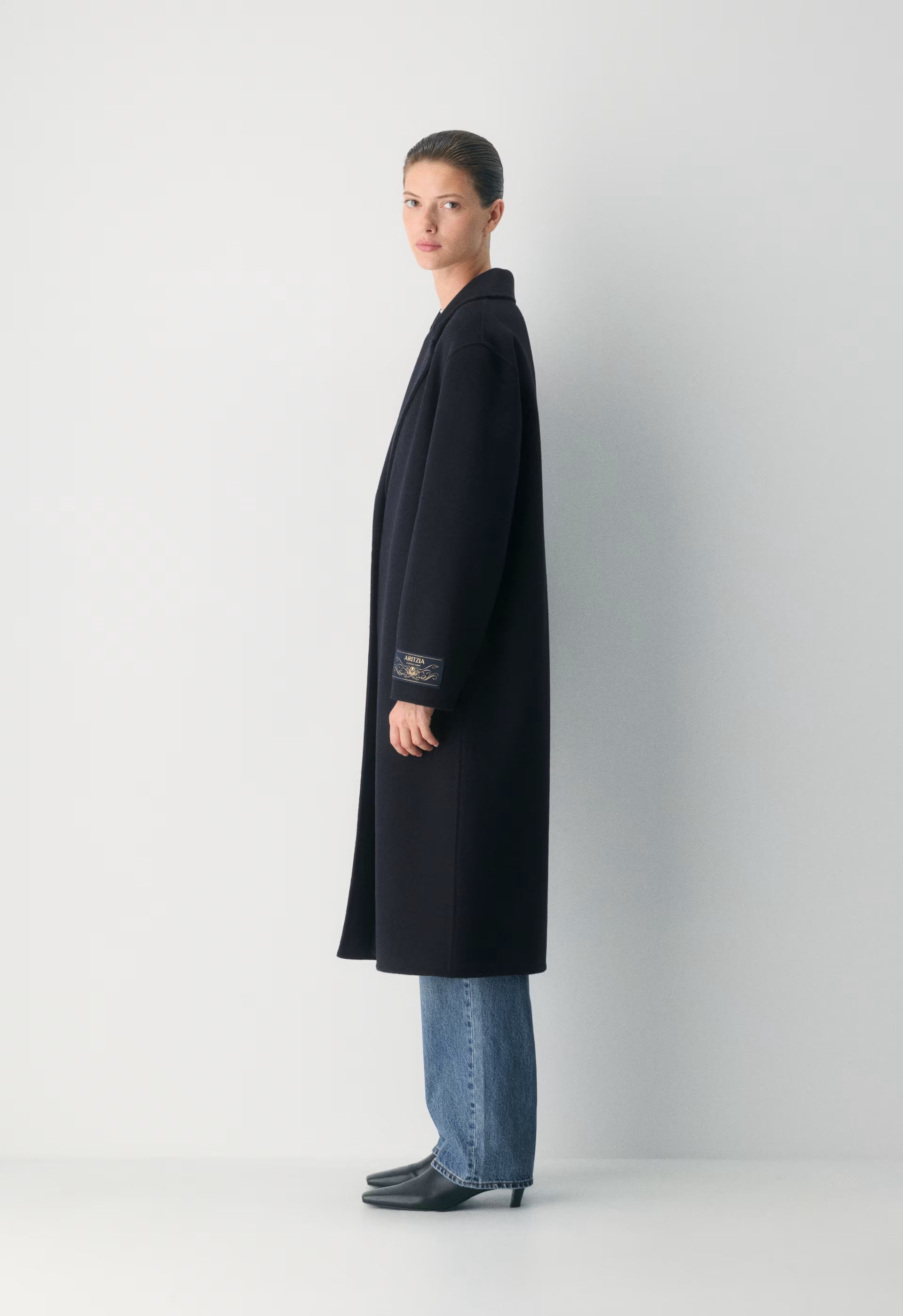 The Only Double-Faced Coat - Luxe (Re)Wool - DARK NIGHT NAVY
