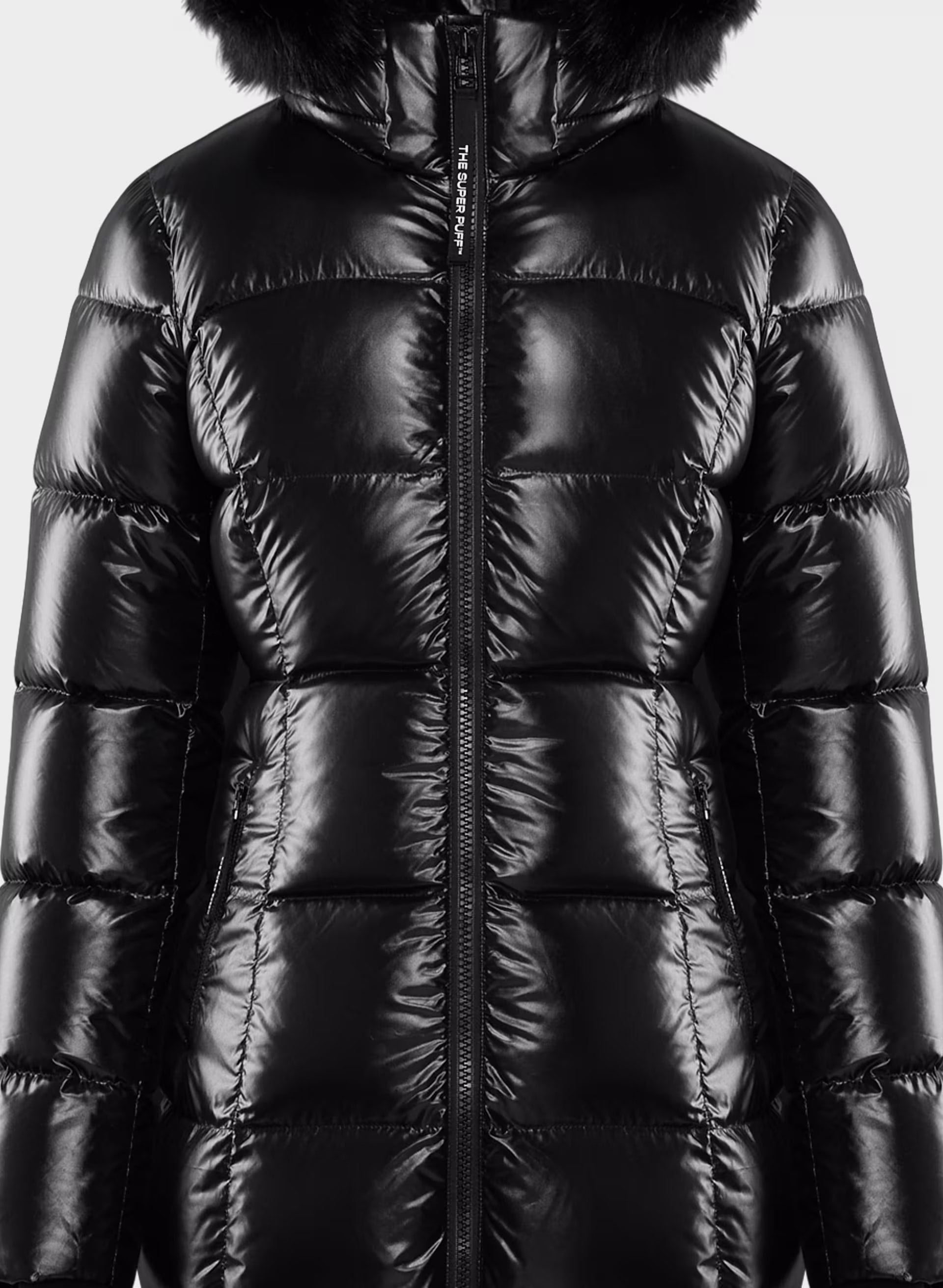 The SuperSnug Puff™ Long - cliMATTE™ - Hi-Gloss - BLACK/BLACK