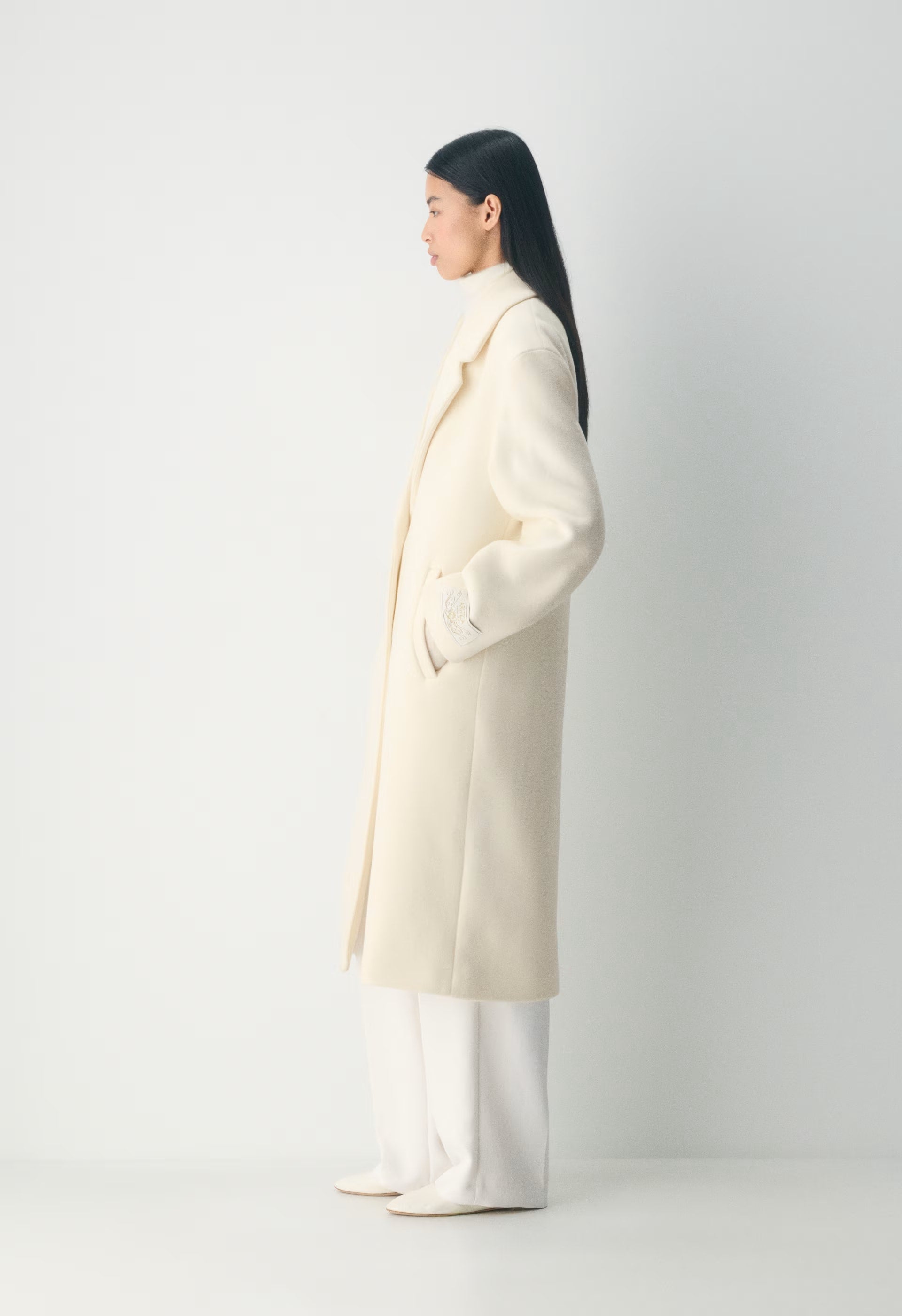 The Only Coat - Soft Wool Cashmere - SEASIDE CREAM