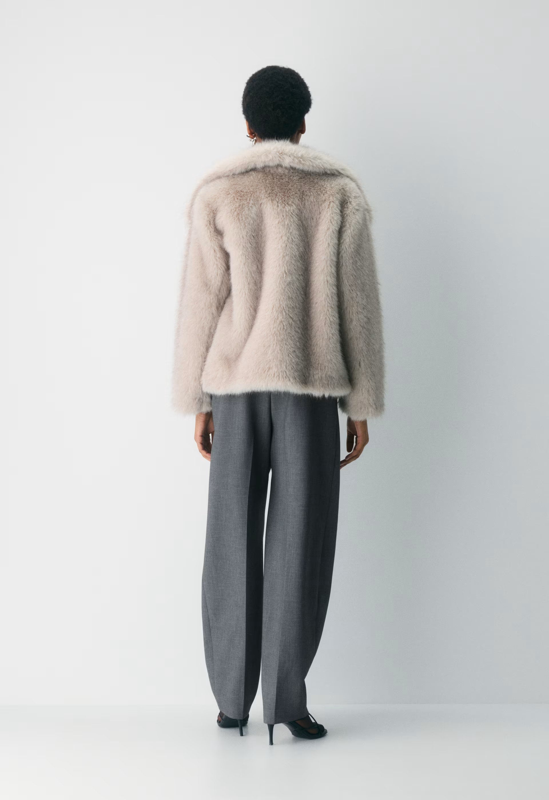 St. Moritz Coat - Arctic Faux Fur - NATURAL BEIGE