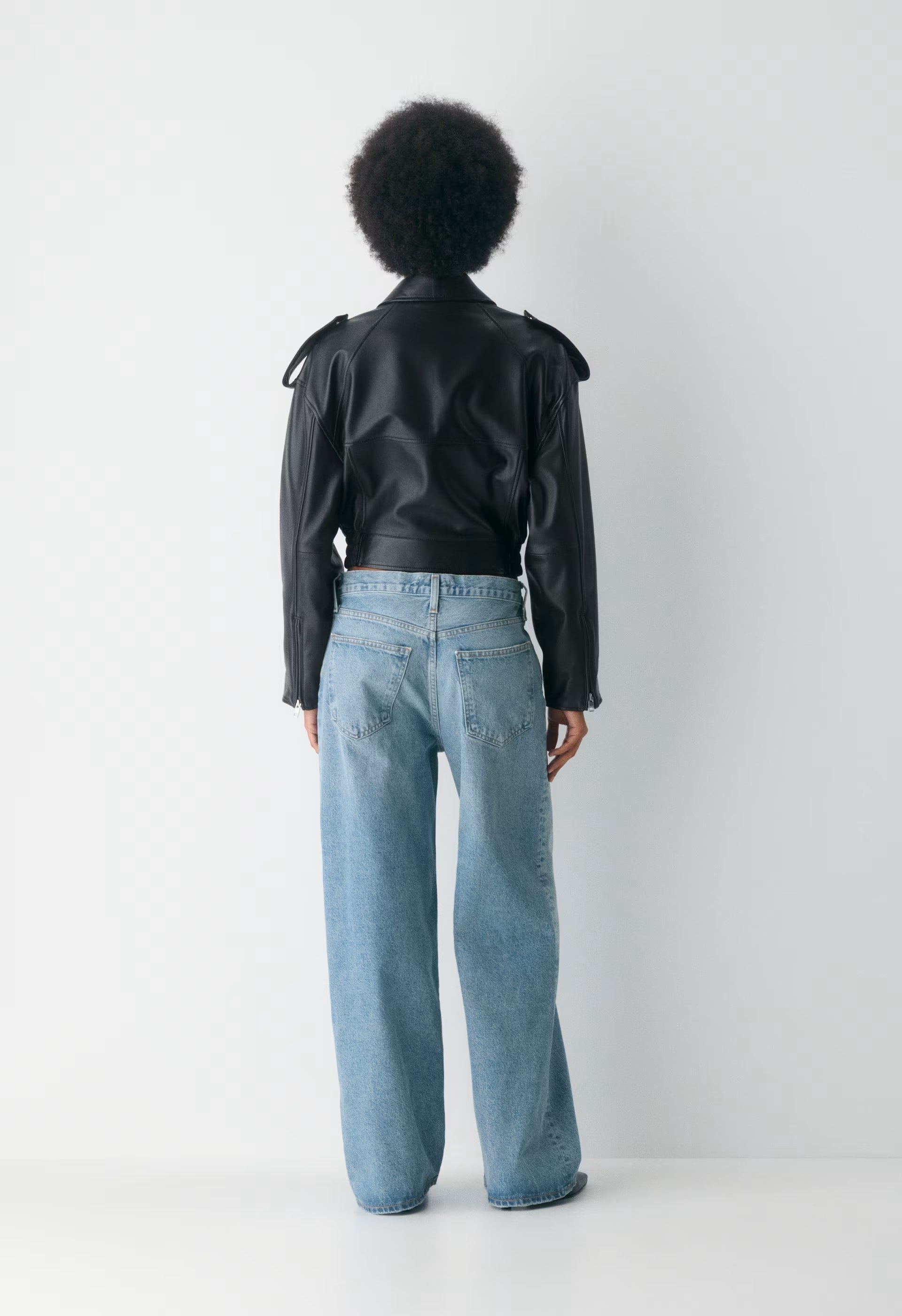 AGOLDE Low-Slung Baggy Jean - LIBERTINE