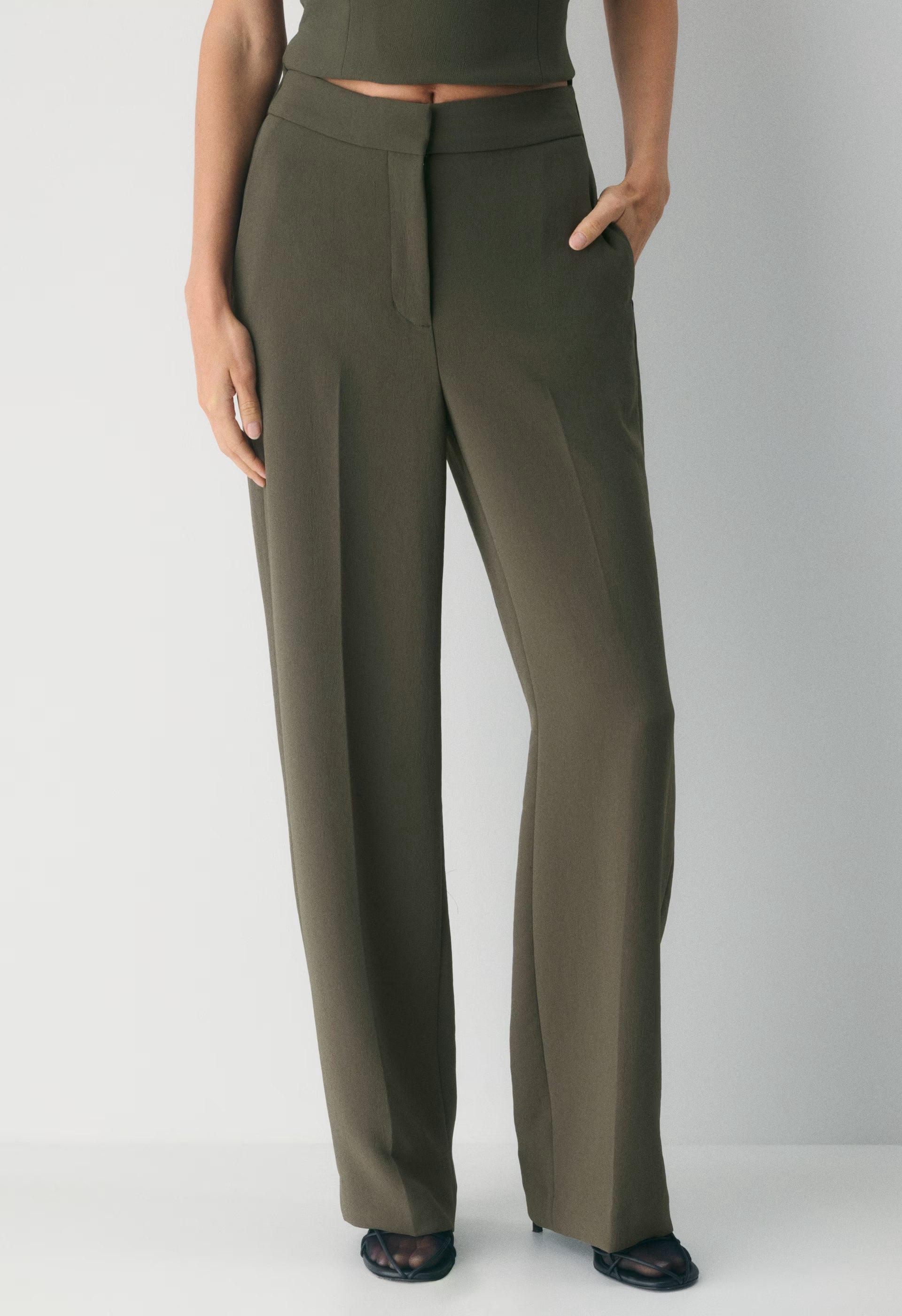The Limitless Pant™ - Crepette™ - DARK OLIVE