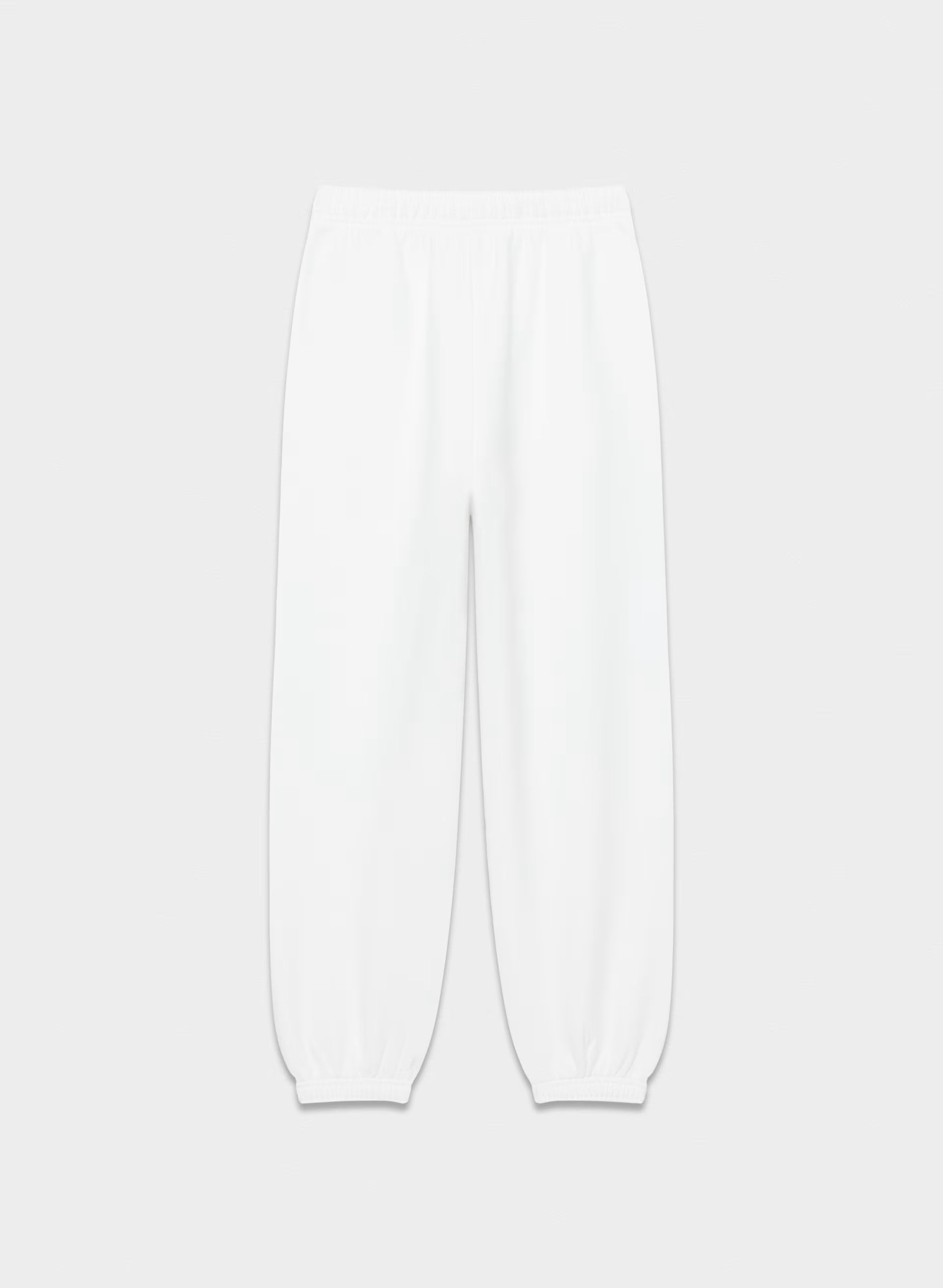 Cozy Sweatfleece Mega Jogger - WHITE
