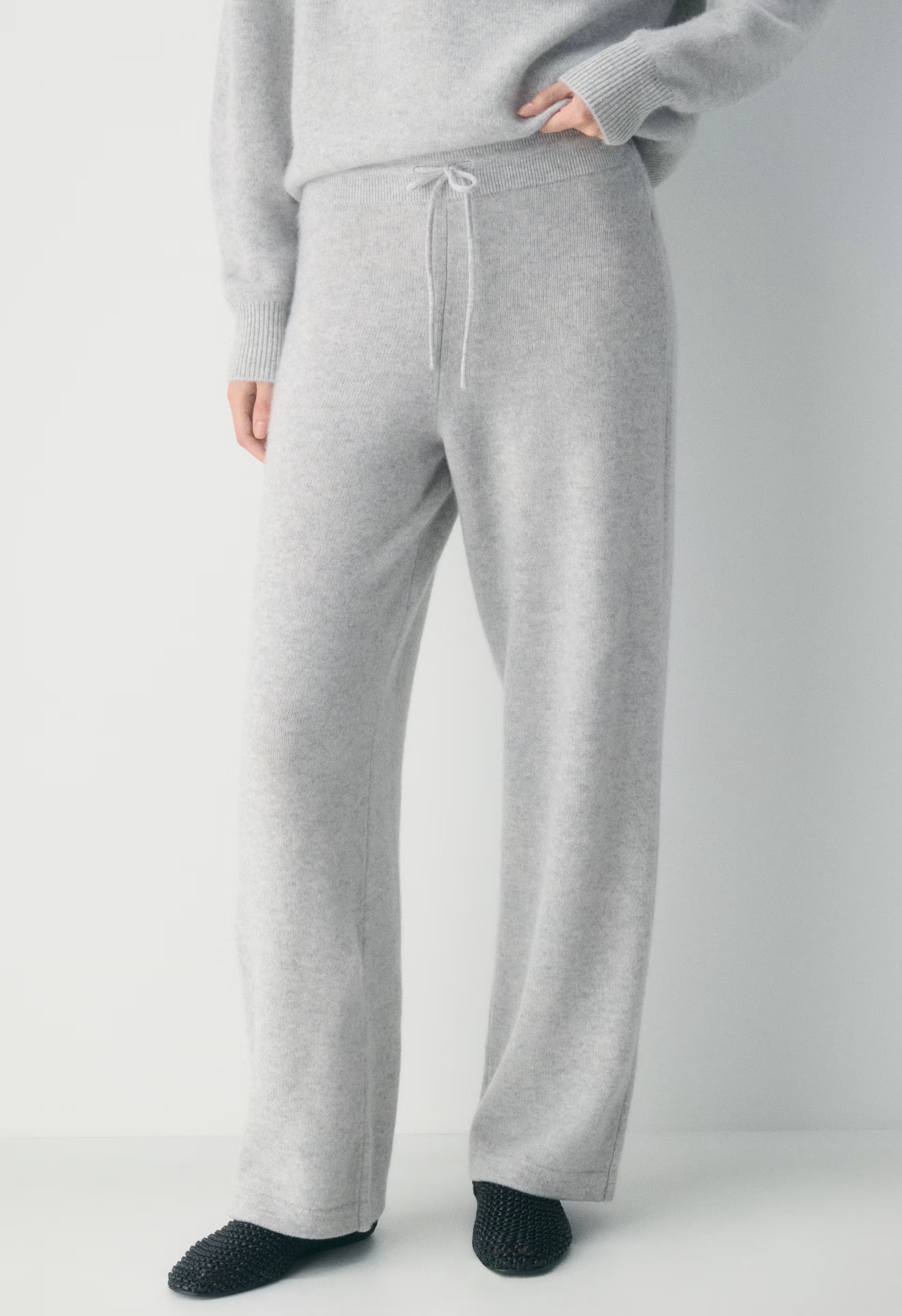 Essential Cashmere Appraisal Pant - HEATHER CHROME