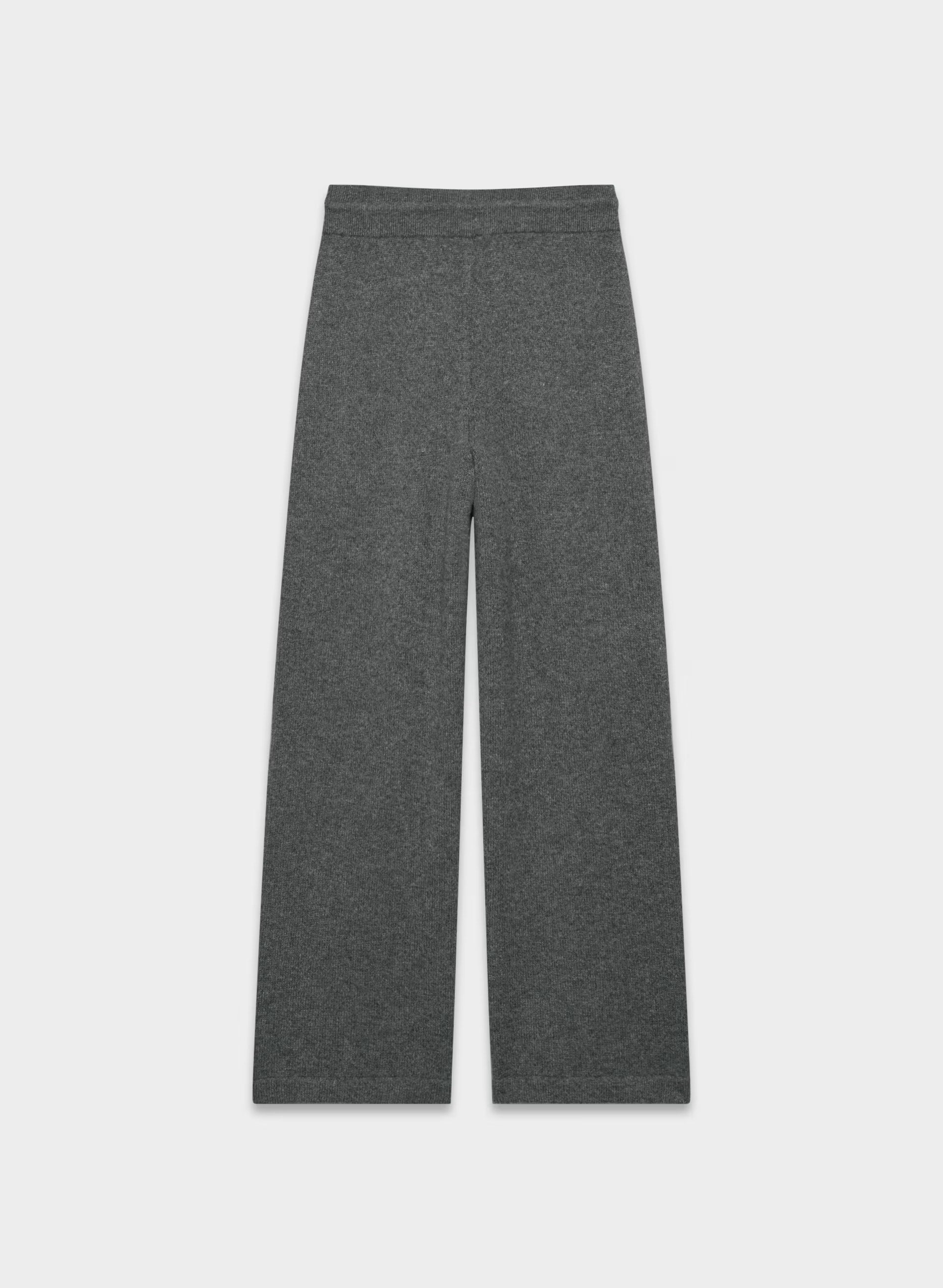 Essential Cashmere Appraisal Pant - HEATHER CHARCOAL