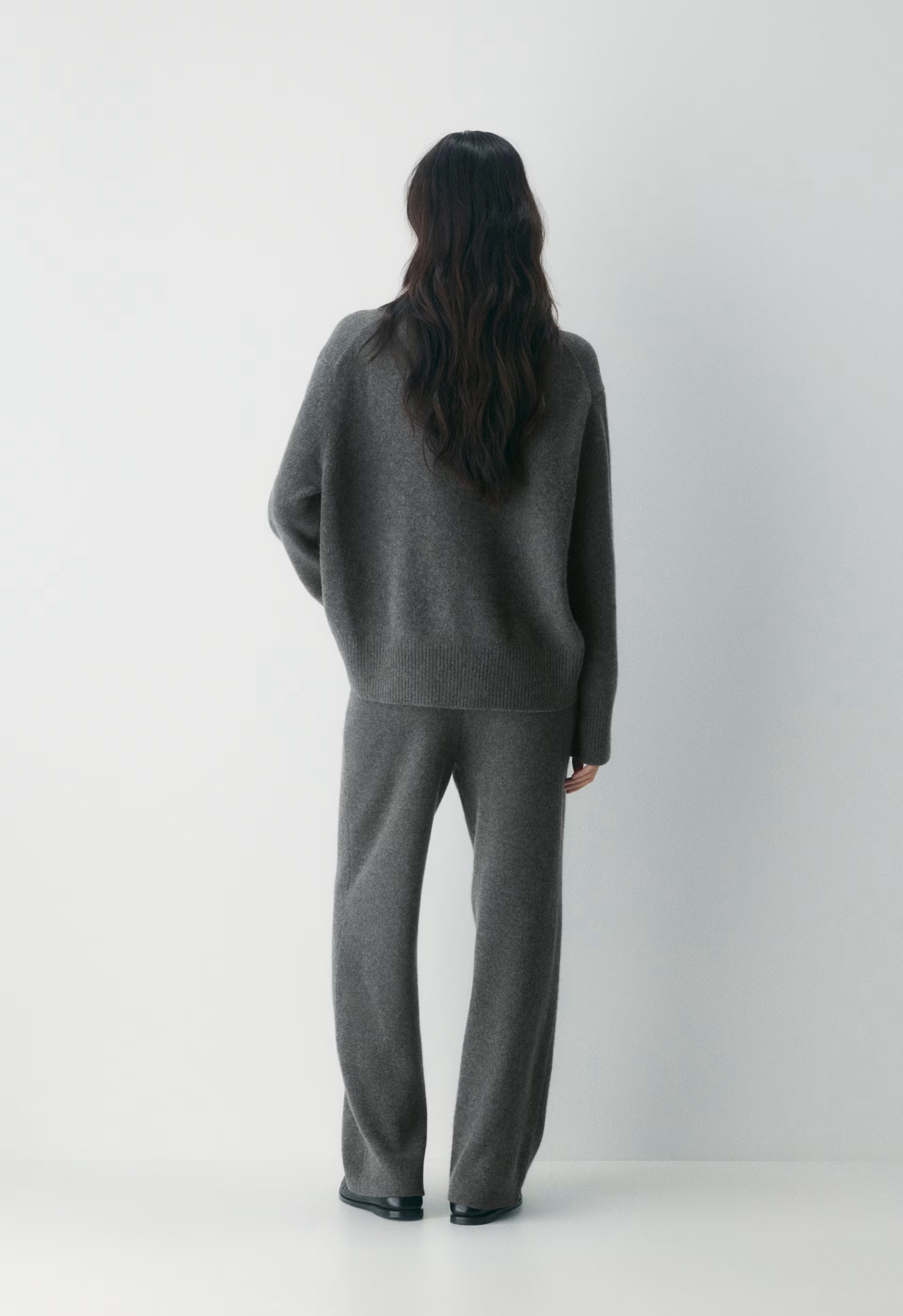 Essential Cashmere Appraisal Pant - HEATHER CHARCOAL