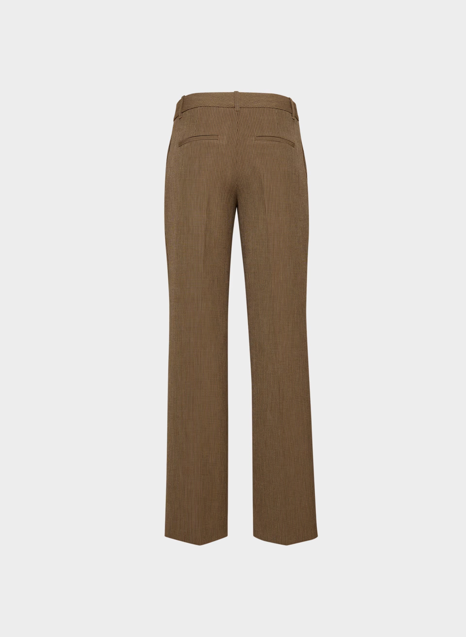 The Effortless Pant™ Lo-Rise - Eversential™ - KYLE CHECK SVL/MSC BRN