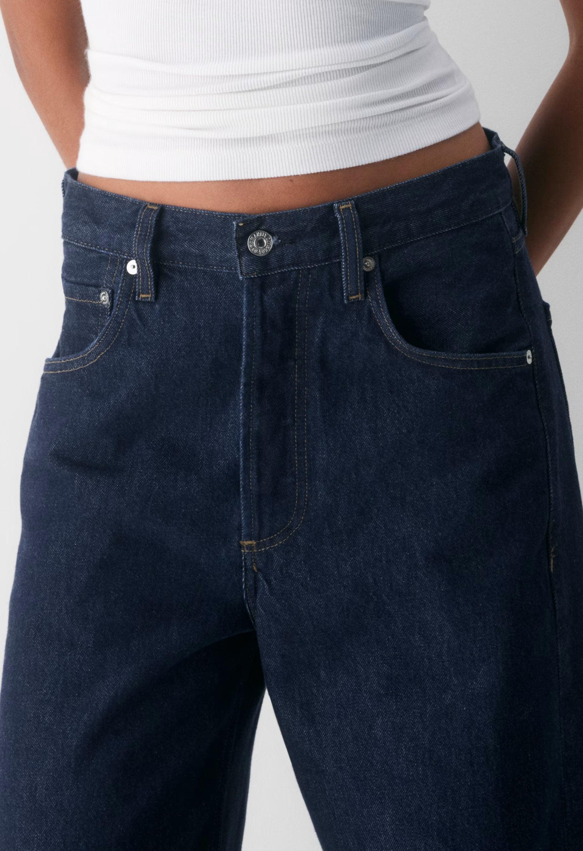Citizens of Humanity Ayla Baggy Cuffed Jean - AMHERST