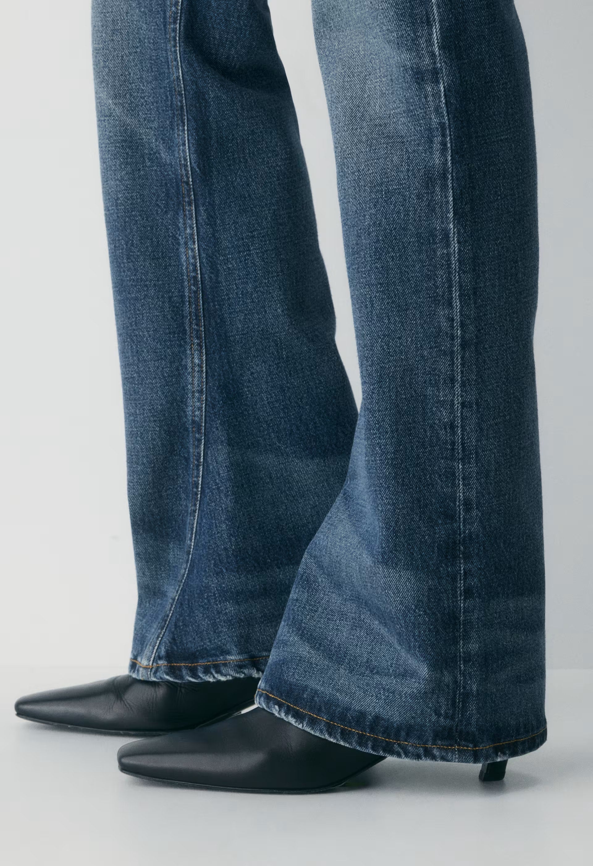 AGOLDE Mid Rise Kick Boot Jean - STENCIL