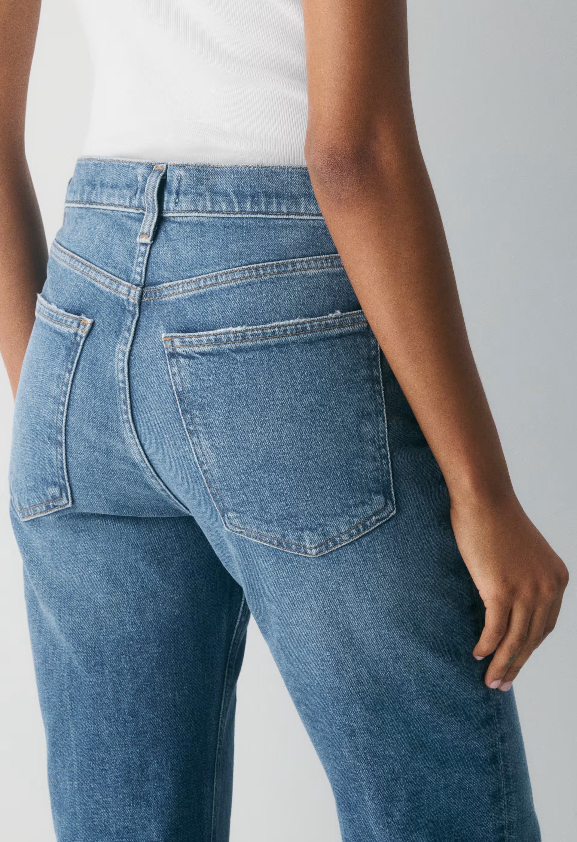 AGOLDE Mid Rise Kick Boot Jean - CURVE