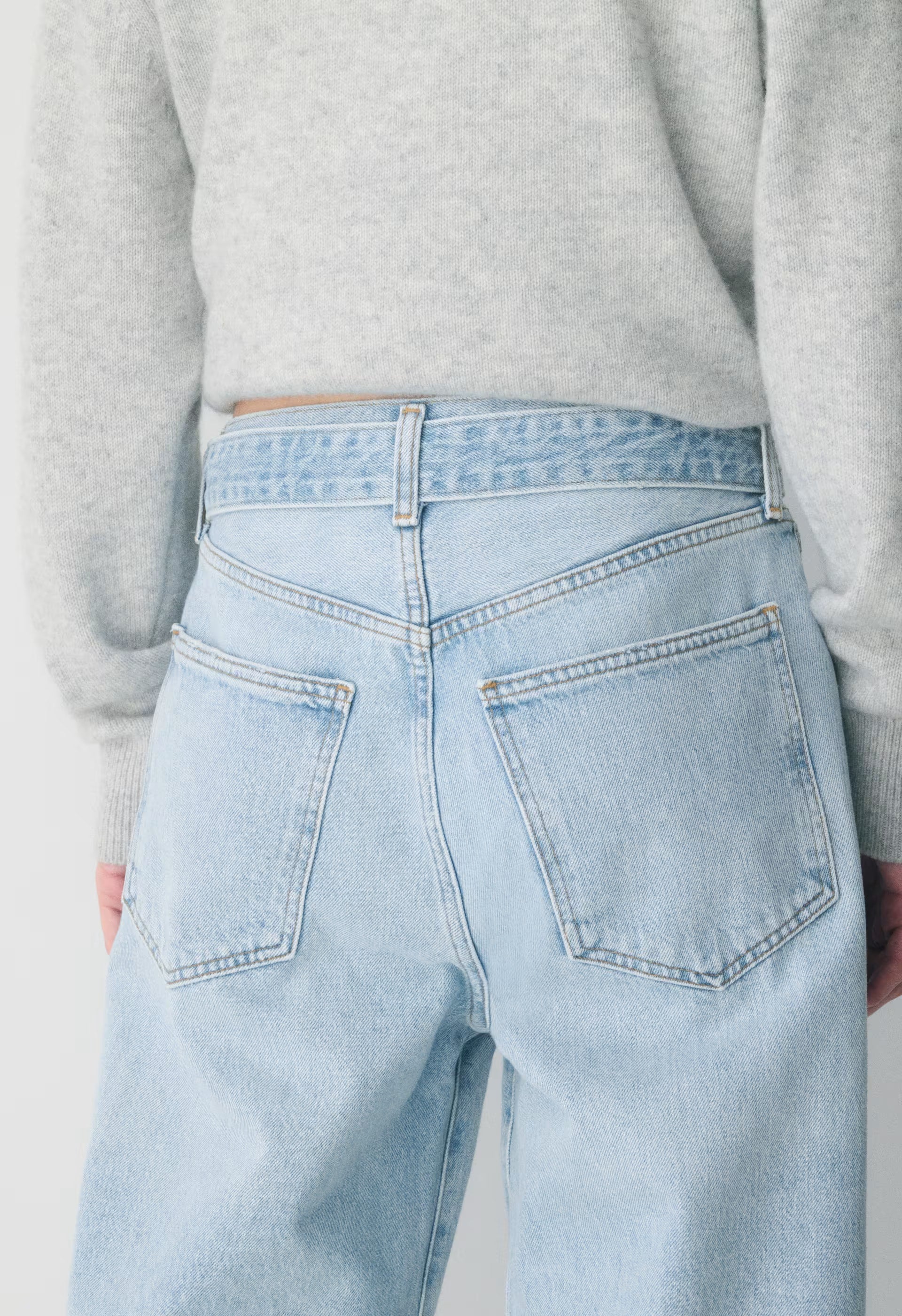 AGOLDE Cuffed Taper Jean - DEW POINT