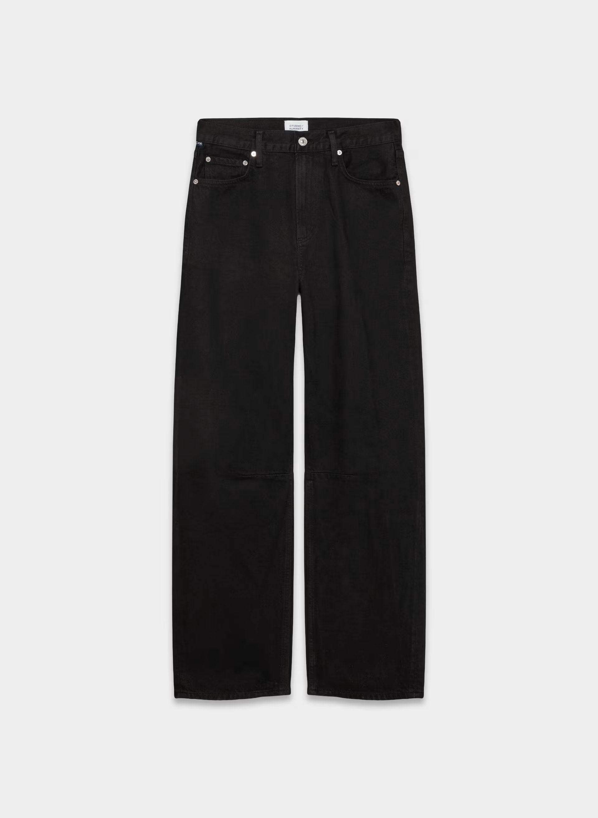 Citizens of Humanity Miro Long Relaxed Jean - SOLID BLACK