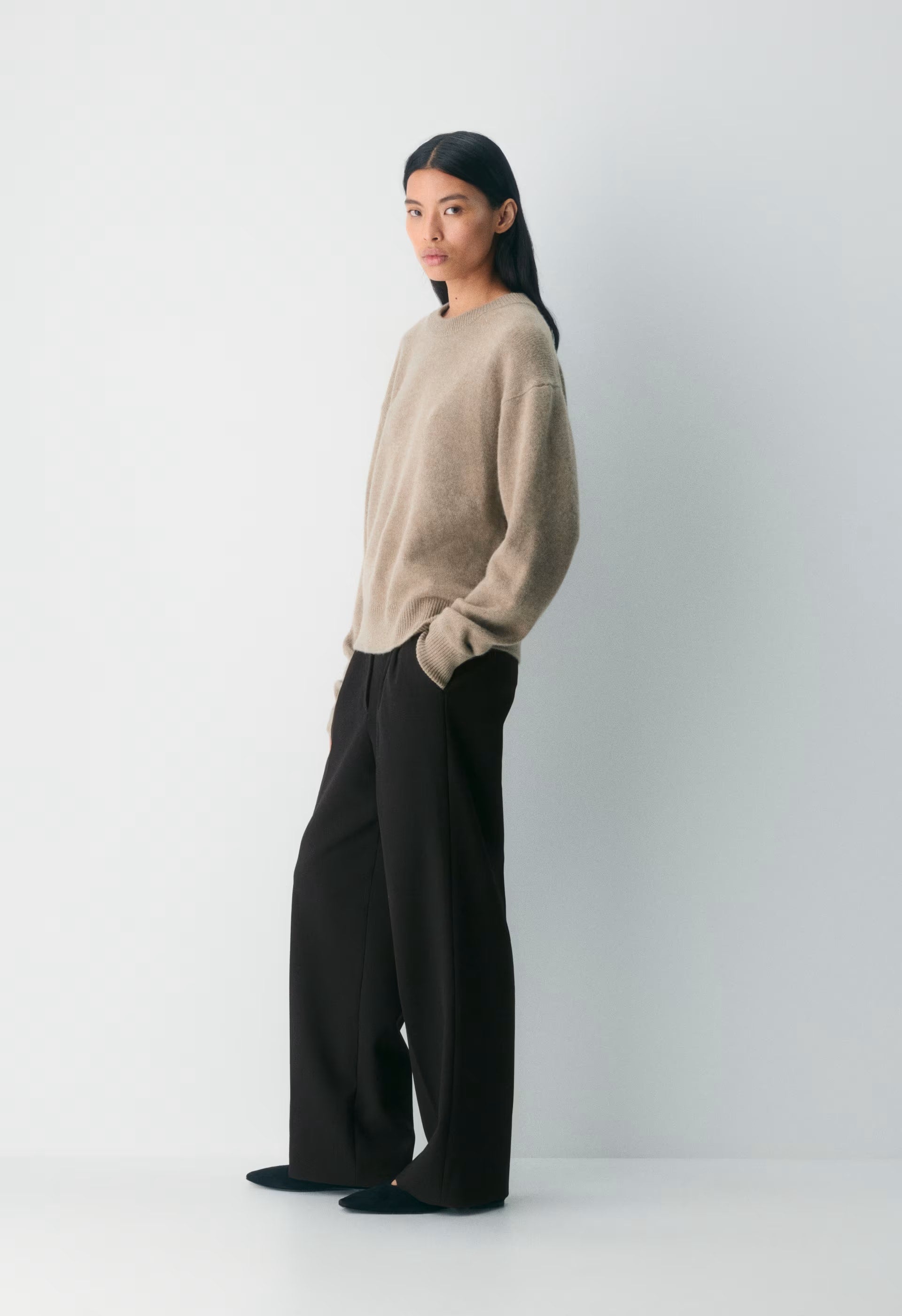 The Effortless Pant™ - Eversential™ - HEATHER BLACK
