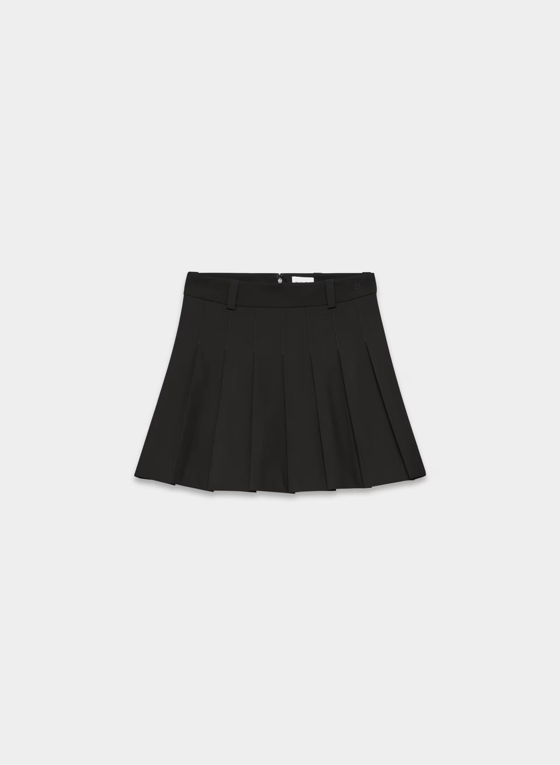Olive Micro Skirt - BLACK