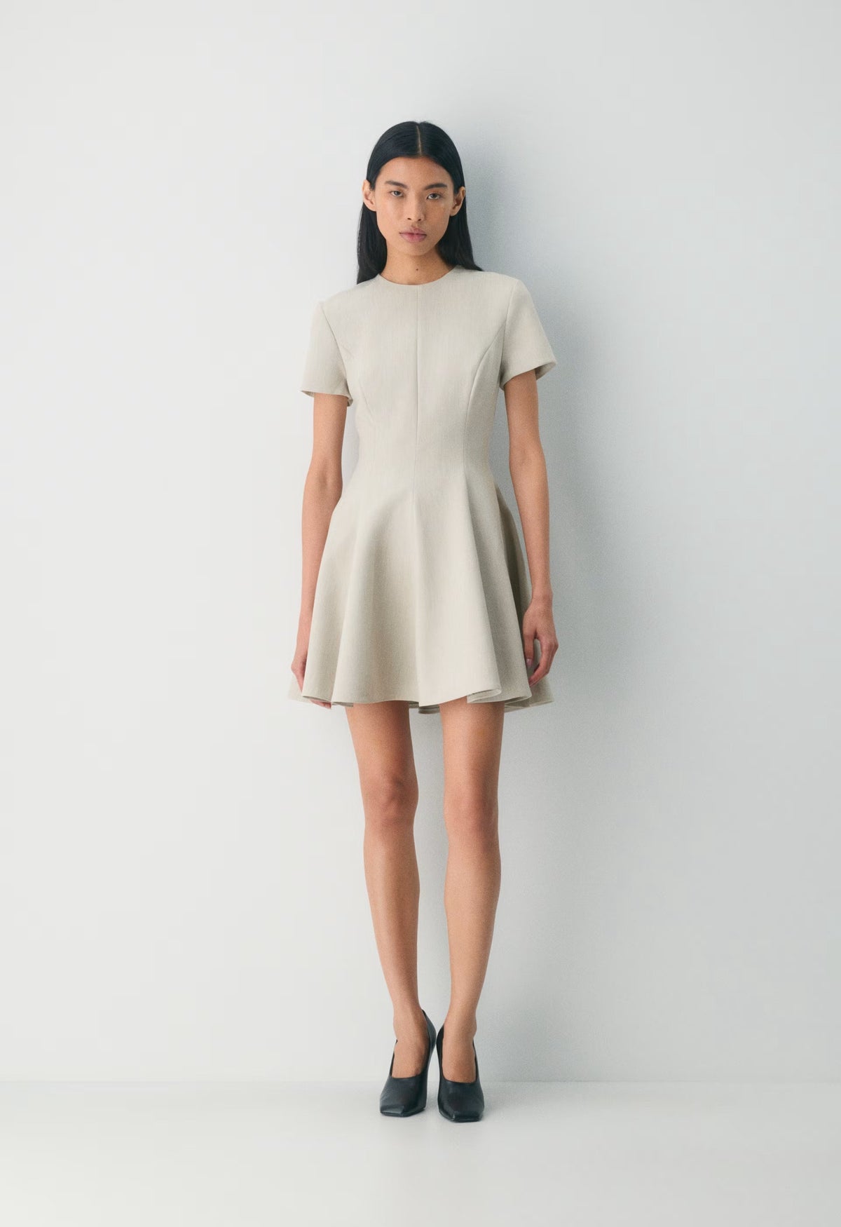 Bowery Dress - Eversential™ - HEATHER MATTE PEARL