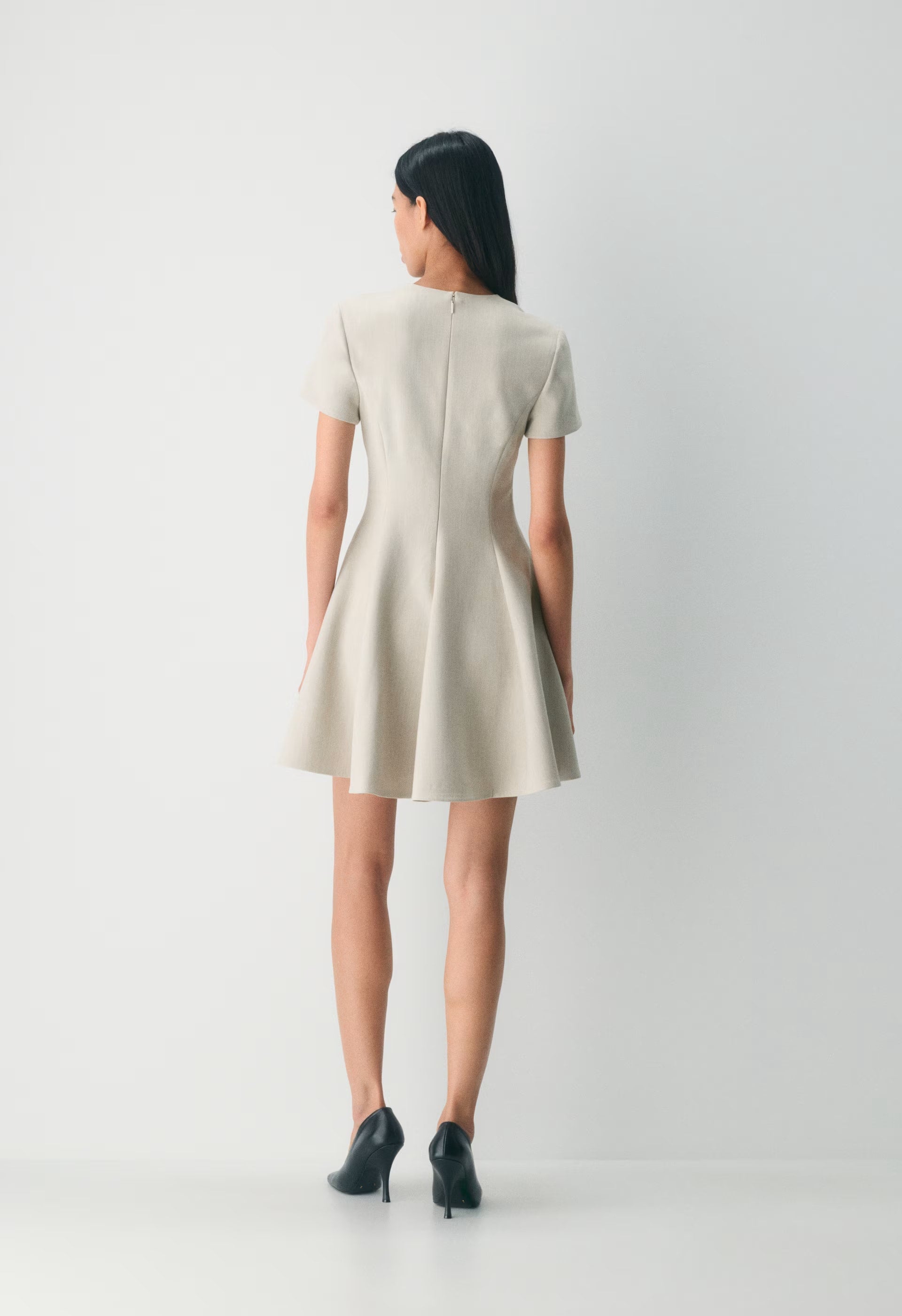 Bowery Dress - Eversential™ - HEATHER MATTE PEARL