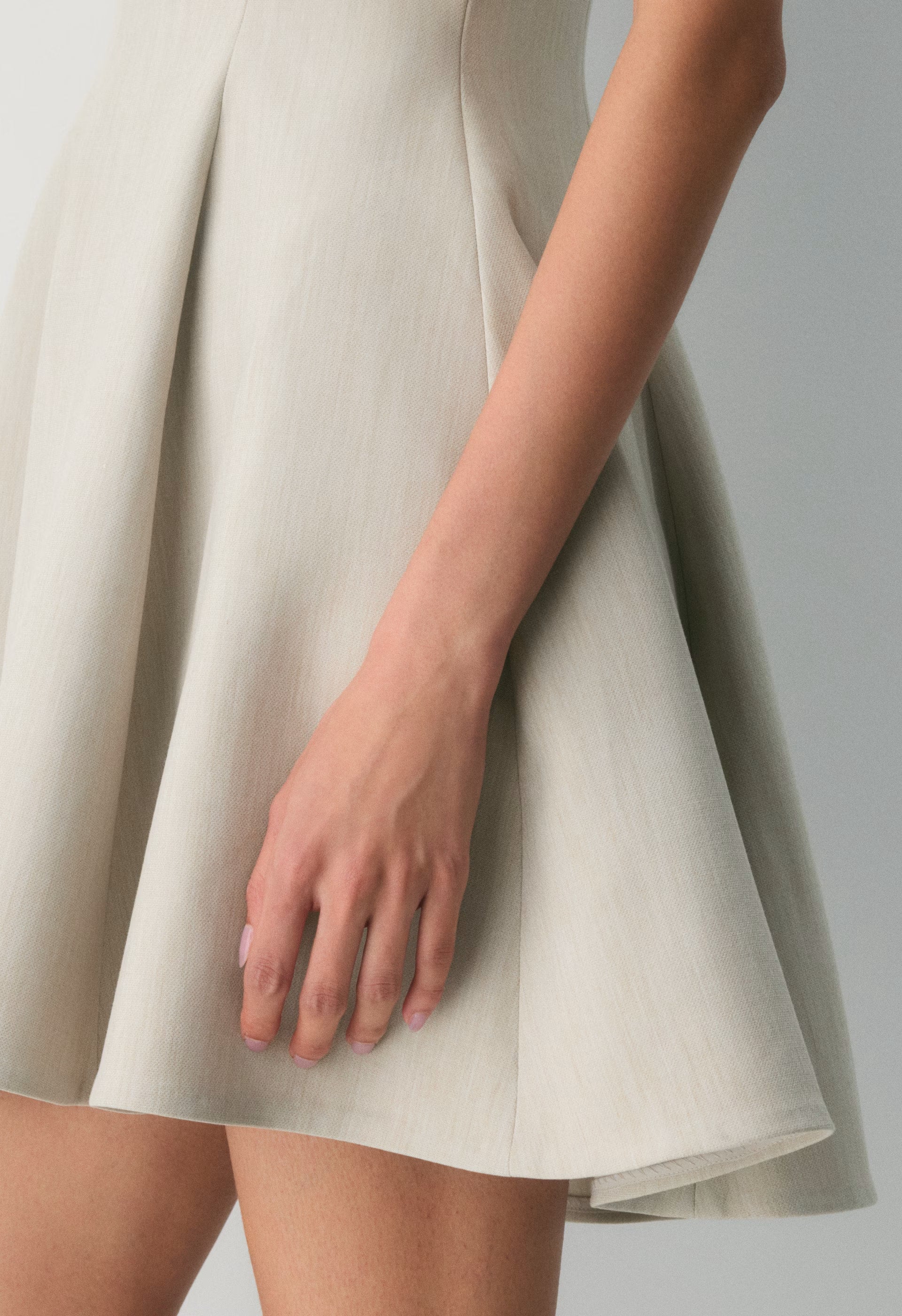 Bowery Dress - Eversential™ - HEATHER MATTE PEARL
