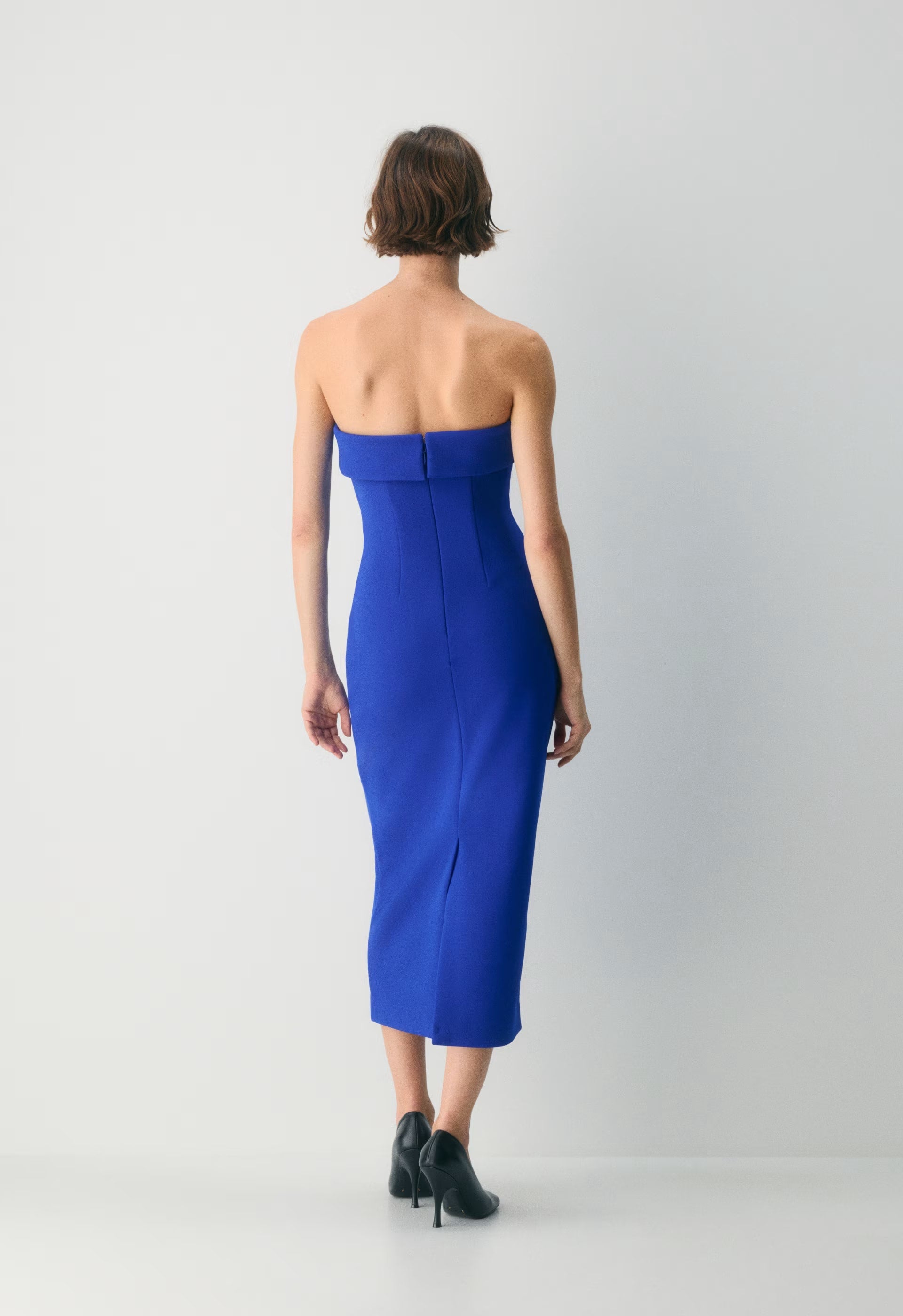 FigureKnit™ Eyecatcher Dress - JAZZ BLUE