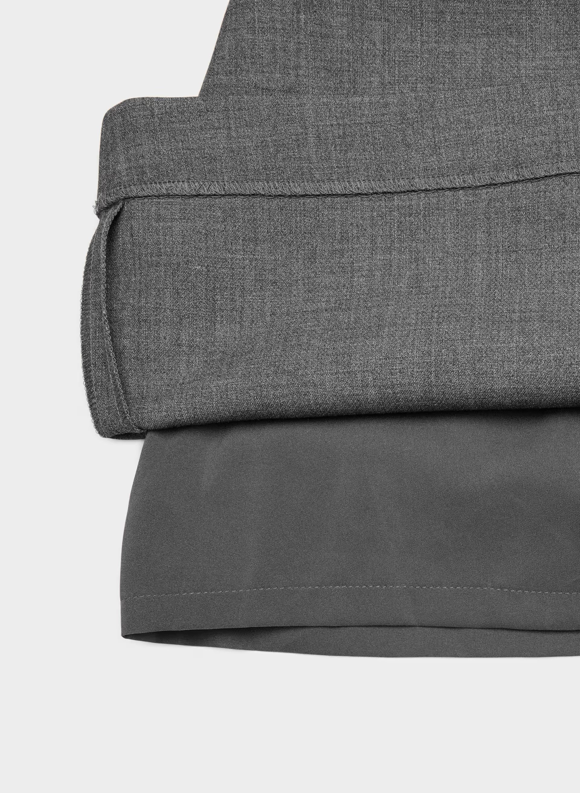 Chisel Micro Skort - Eversential™ - HEATHER CHARCOAL
