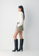 The Effortless Short™ Mini - Crepette™ - NOMAD TAUPE
