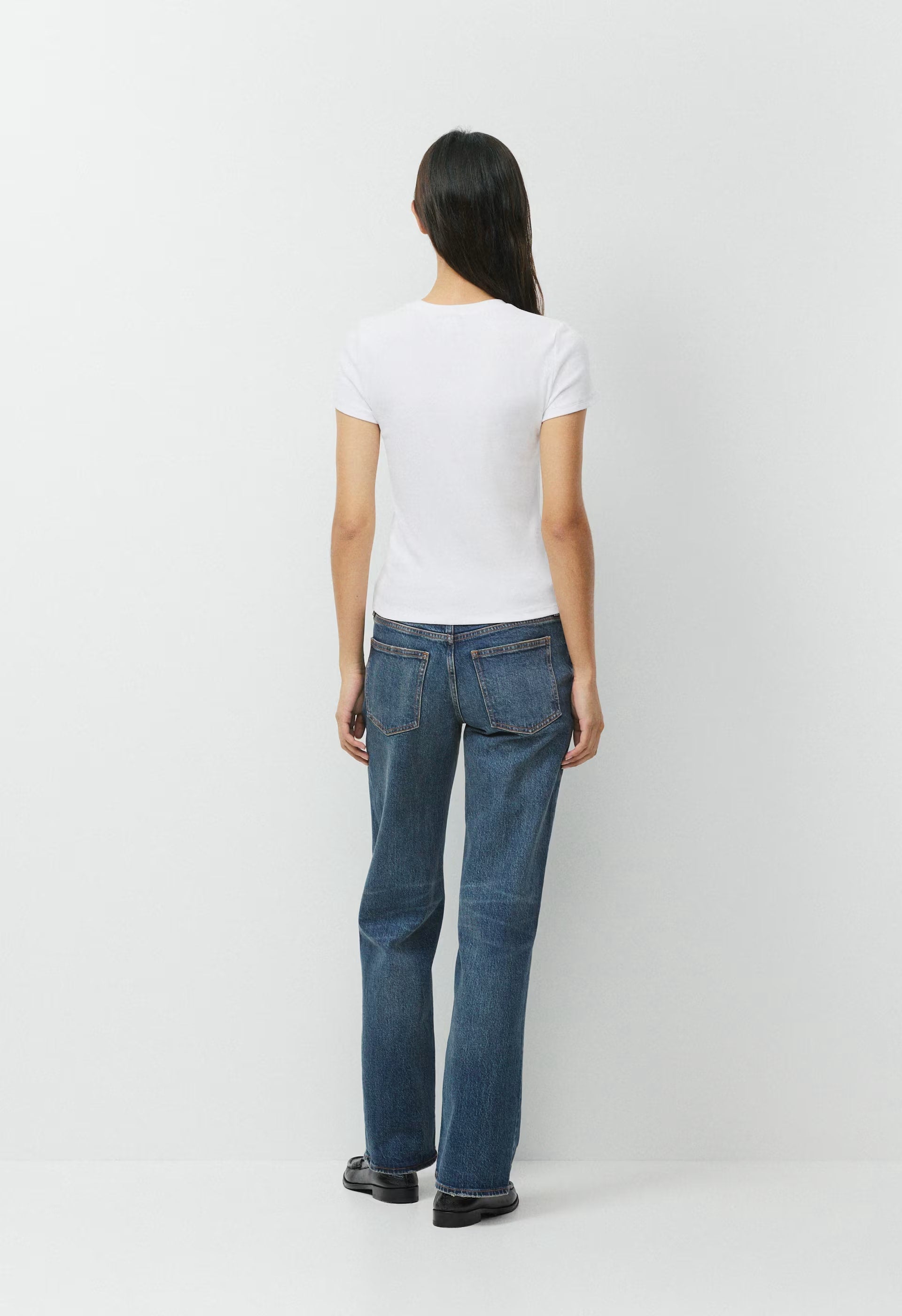 HomeStretch™ Rib Tune T-Shirt - WHITE
