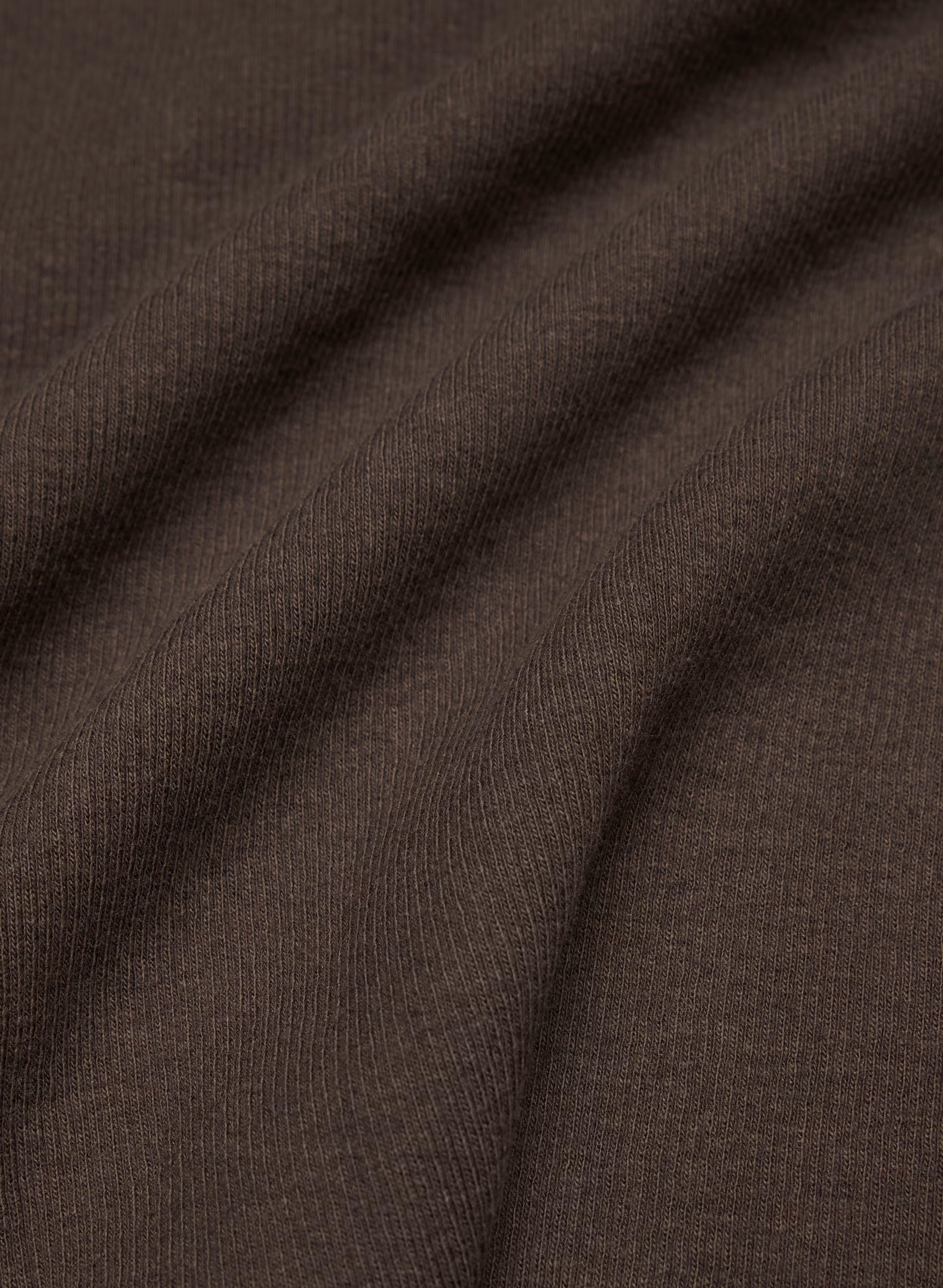 HomeStretch™ Rib Solo Longsleeve - RICH MOCHA BROWN