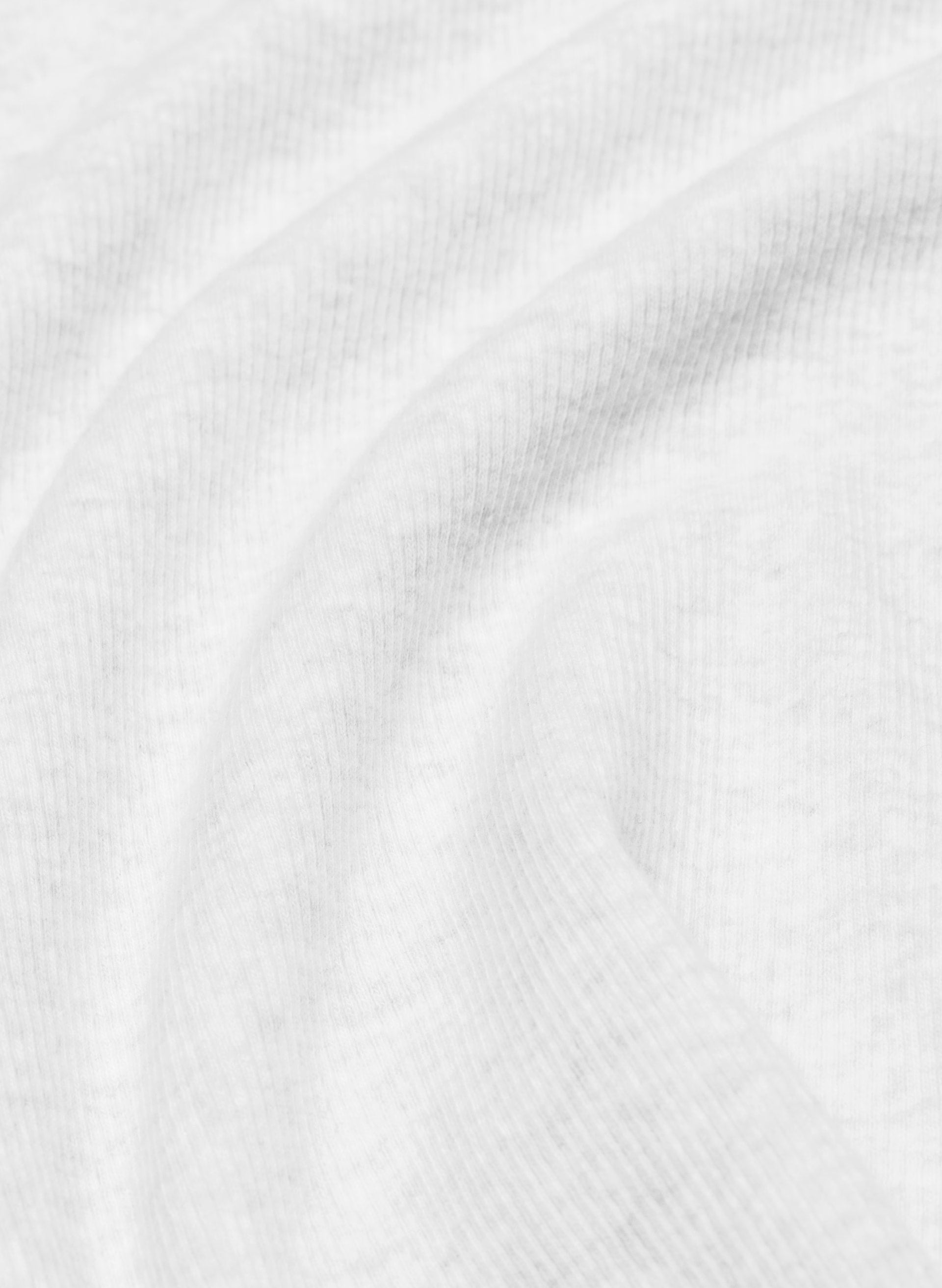 HomeStretch™ Rib Solo Longsleeve - HEATHER CLOUD WHITE