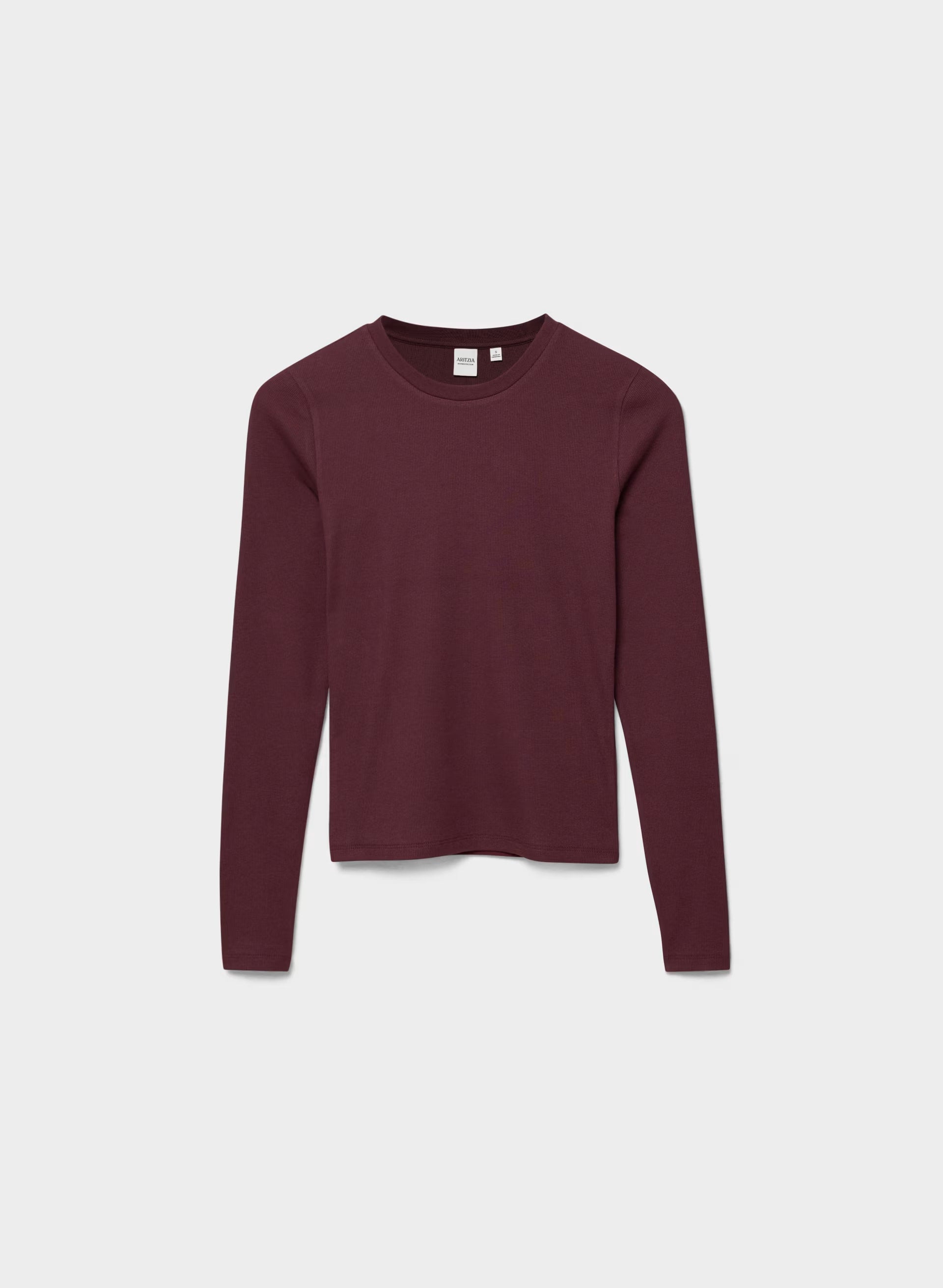 HomeStretch™ Rib Solo Longsleeve - GALA PLUM
