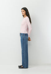 HomeStretch™ Rib Solo Longsleeve - MAGNOLIA