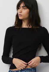 HomeStretch™ Rib Airwave Longsleeve - BLACK