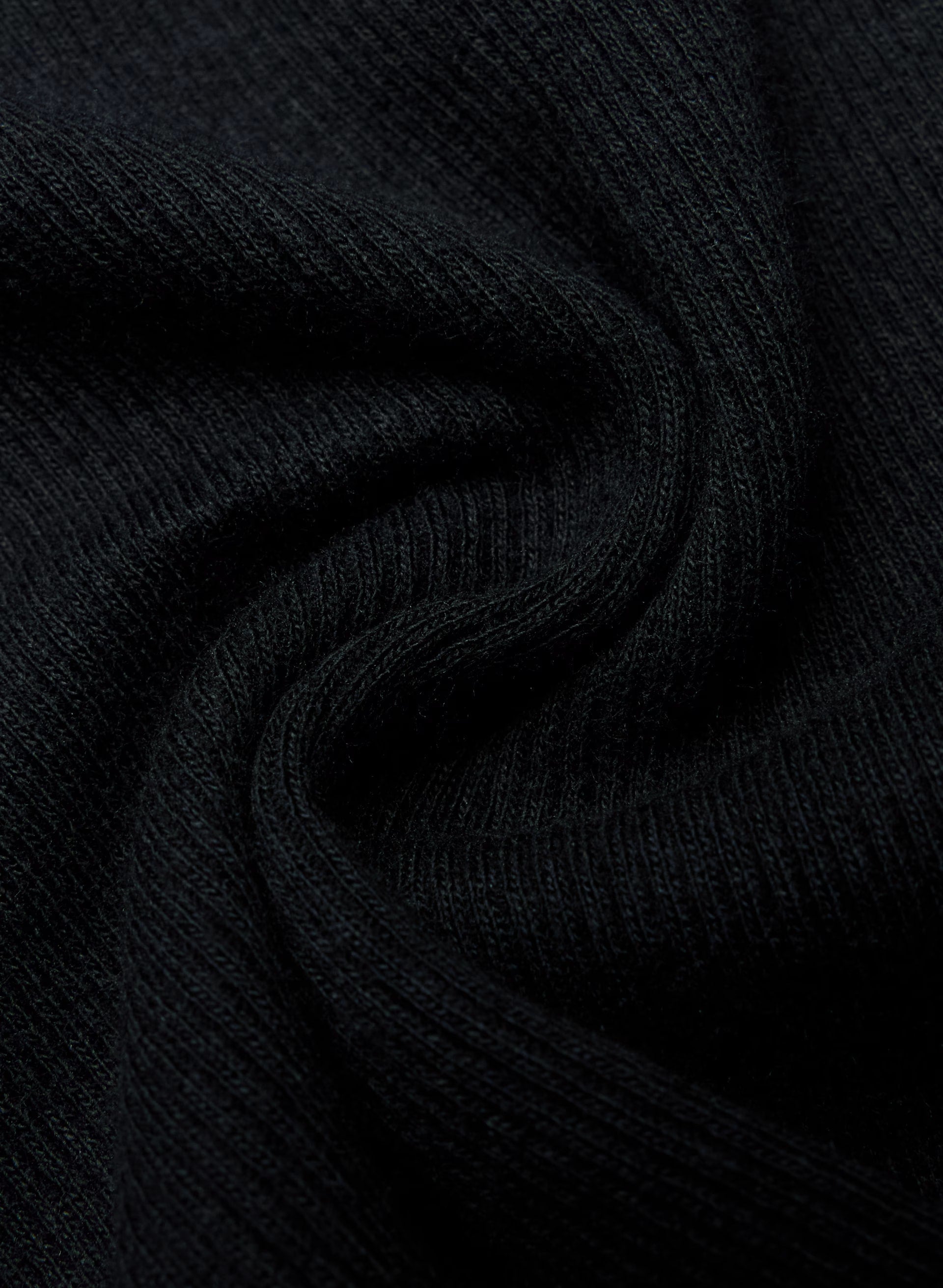 HomeStretch™ Rib Frequency Waist Tank - BLACK