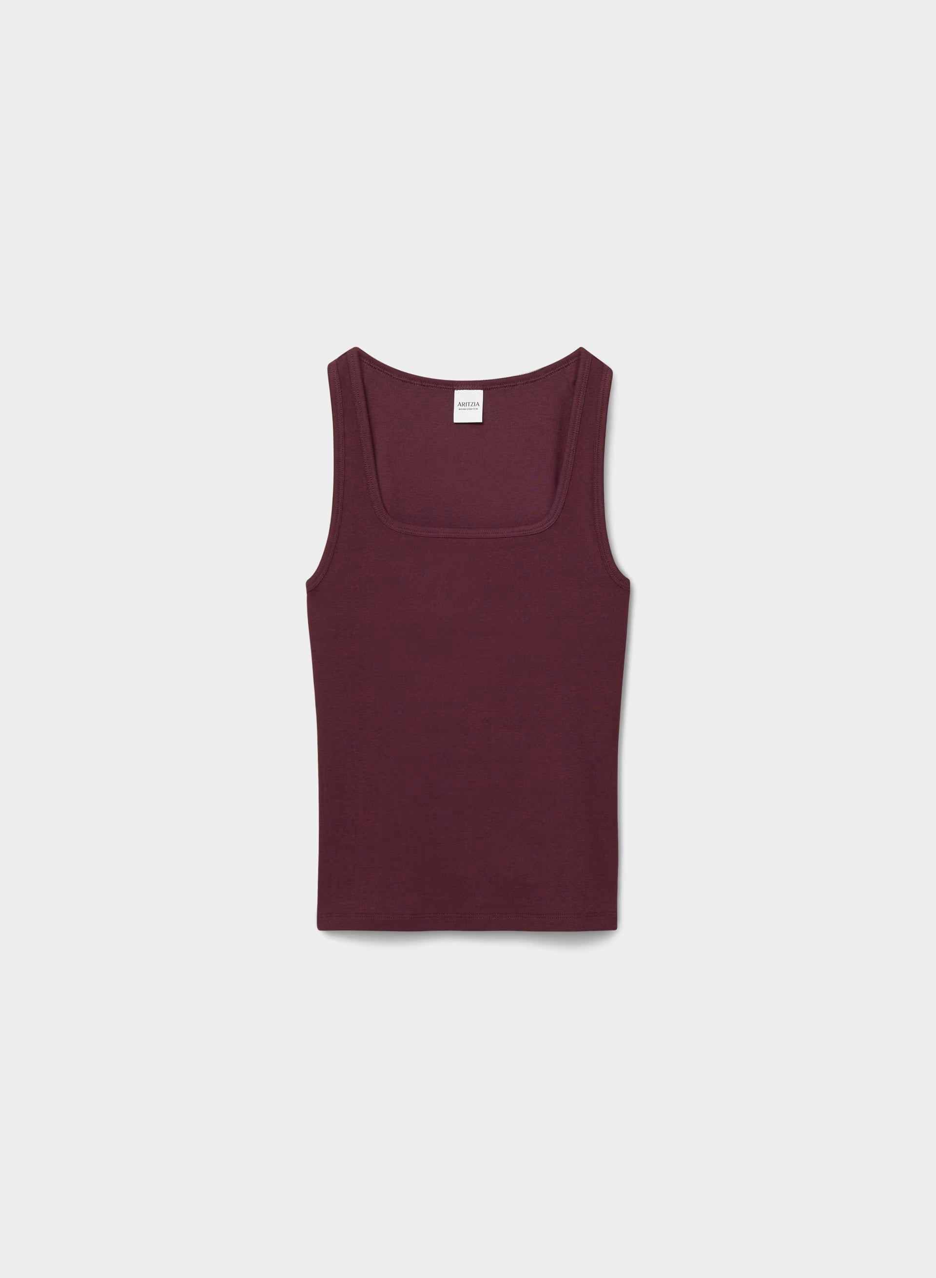 HomeStretch™ Rib Frequency Tank - GALA PLUM